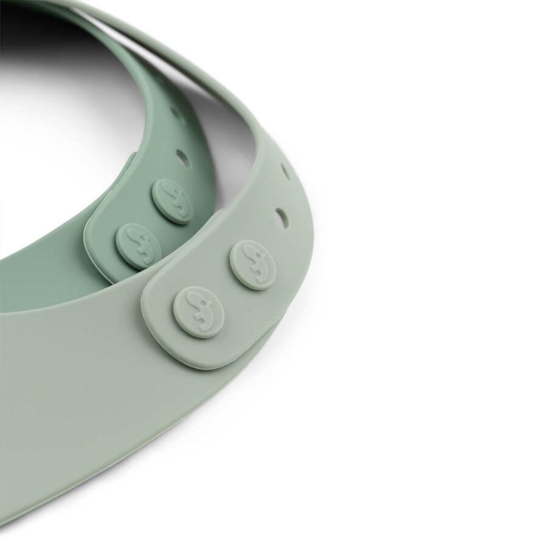  Done by Deer Silicone Bib 2-pack - Green - Croco、mySite、merchandisen