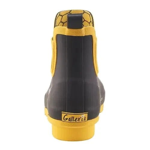 Galleria Enterprises - Black Bees Chelsea Rain Boot、mySite、g9winljtr