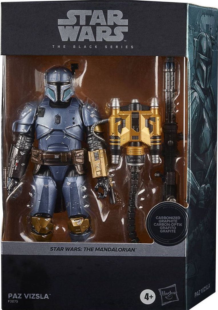 Star Wars: Black Series - Paz Vizsla (Deluxe & Carbonized) - Galaxy Exclusive、mySite、hgirdovlk