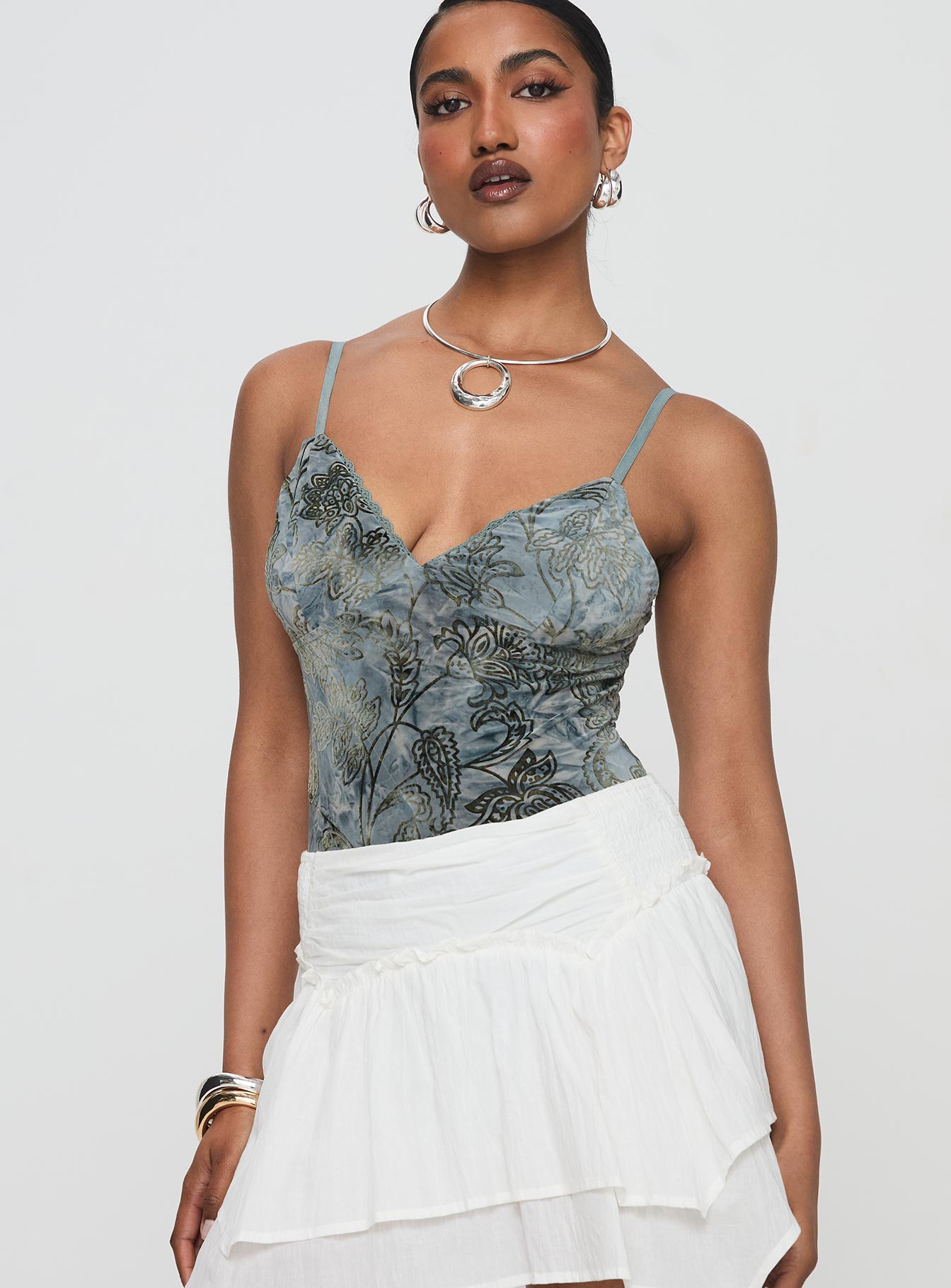 Love Again Bodysuit Blue、mySite、solidvoid