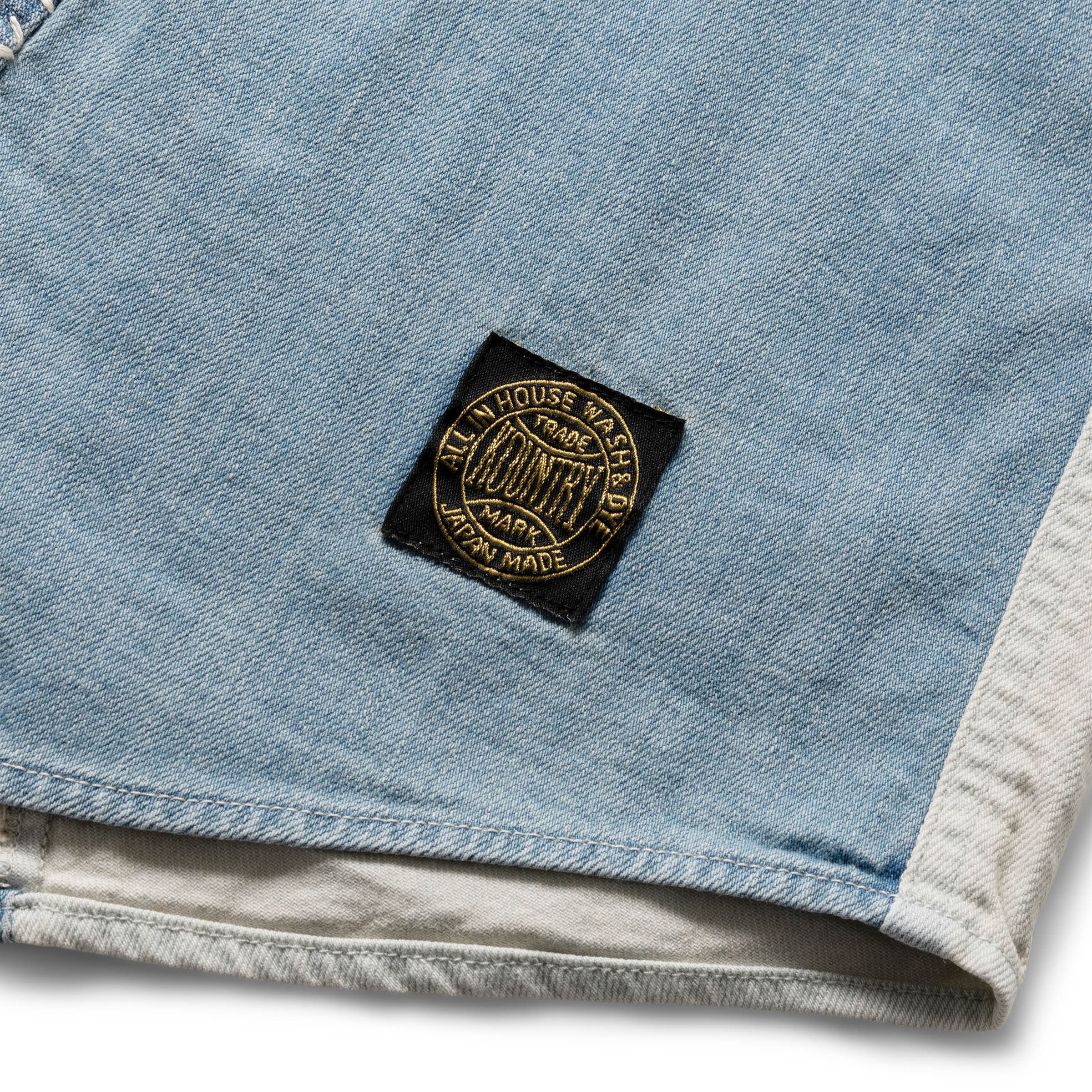 8OZ RECONSTRUCTION DENIM GREAT KOUNTRY BASEBALL SHIRT、mySite、zt4zffjzw