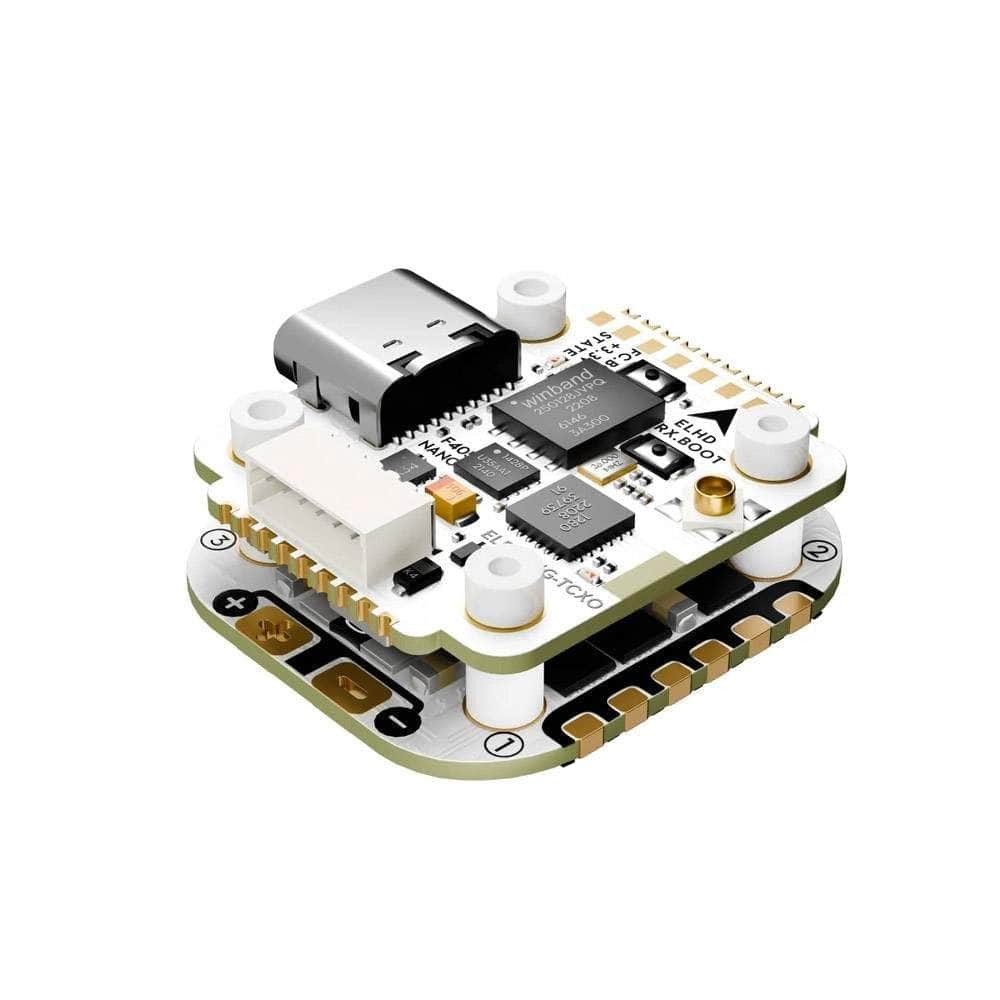  Flywoo GOKU V3 HD Stack - F4 FC + 35A 2-6S 4-in-1 BLHeli_S ESC w/ LED + ELRS 2.4GHz - 16x16、mySite、merchandisen