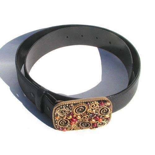 Michal Golan Fresh Water Pearls and Swarovski Crystal Belt Buckle、mySite、topwebapps