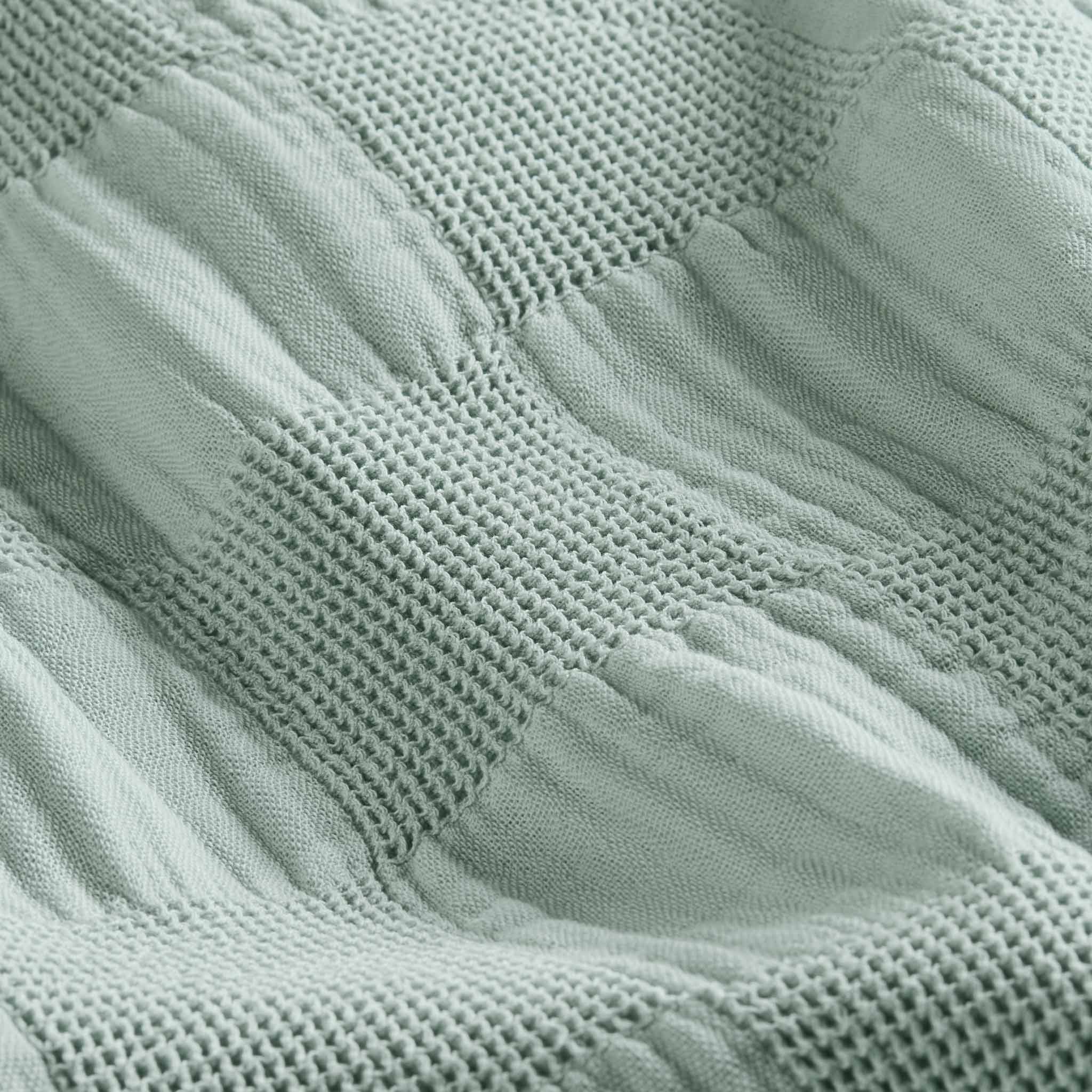  Waffle Check Throw Blanket、mySite、sugarbowlscore