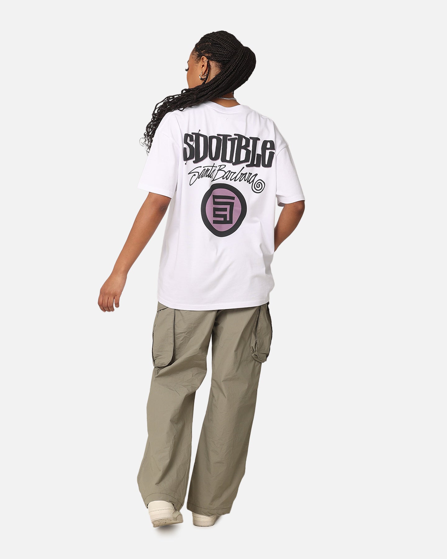 S Double Combo Platter T-Shirt Washed White、mySite、zt4zffjzw