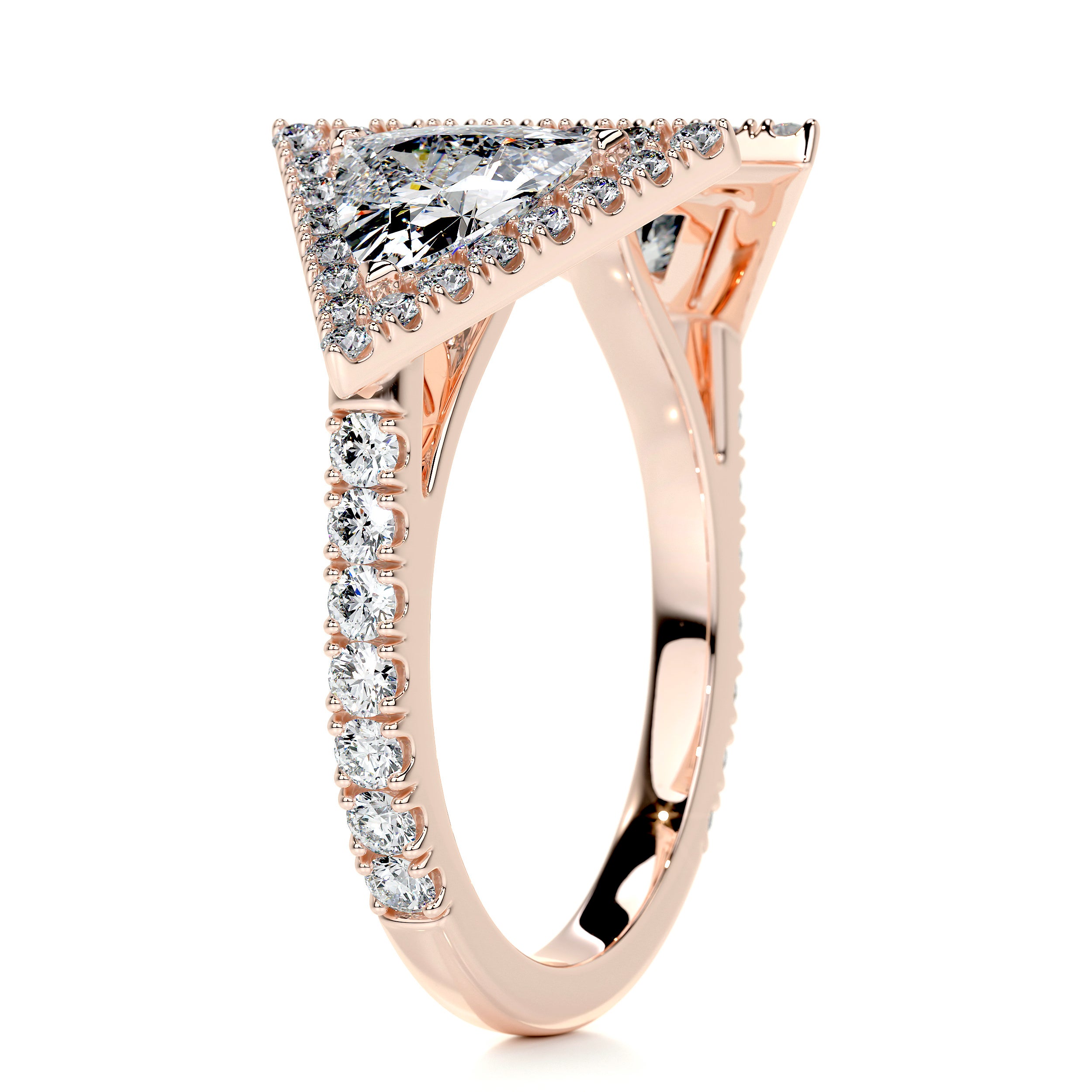 Jade Fashion Diamond Ring (1.5 carat) -14K Rose Gold、mySite、hinf8tx79