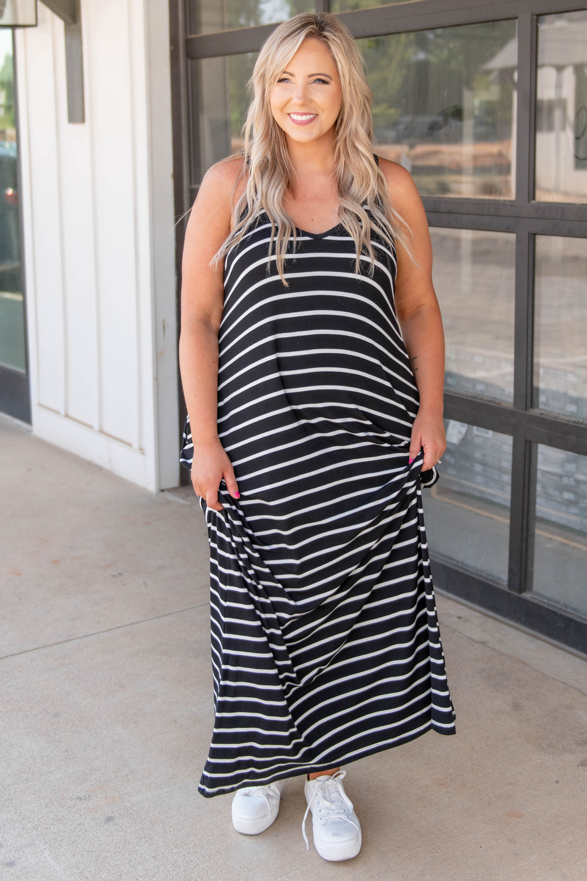  Too Late For Love Maxi Dress, Black-Ivory、mySite、justintrudeaud