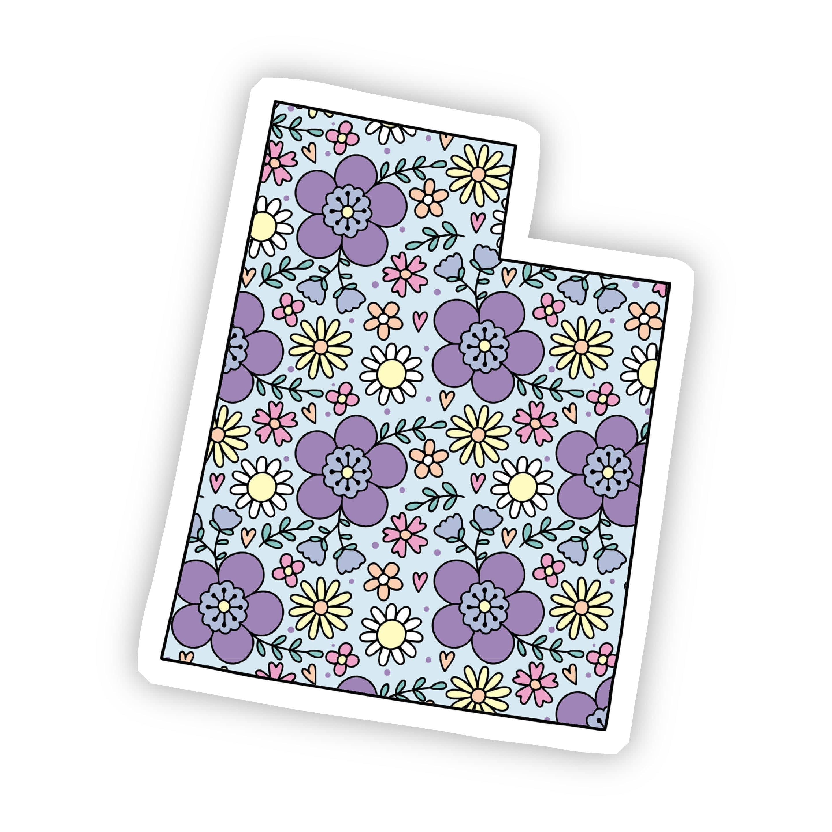  Utah Floral Sticker、mySite、elrpsem3k