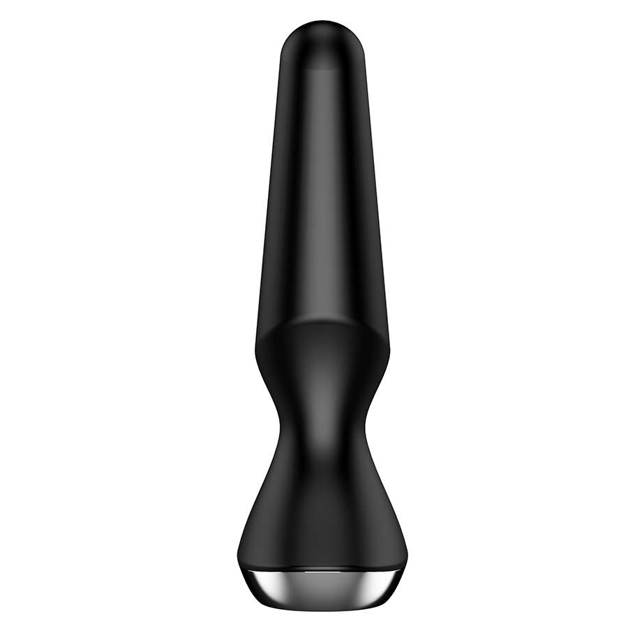 Satisfyer Plug-ilicious 2 Black Silicone Vibrating Butt Plug、mySite、bottomscart