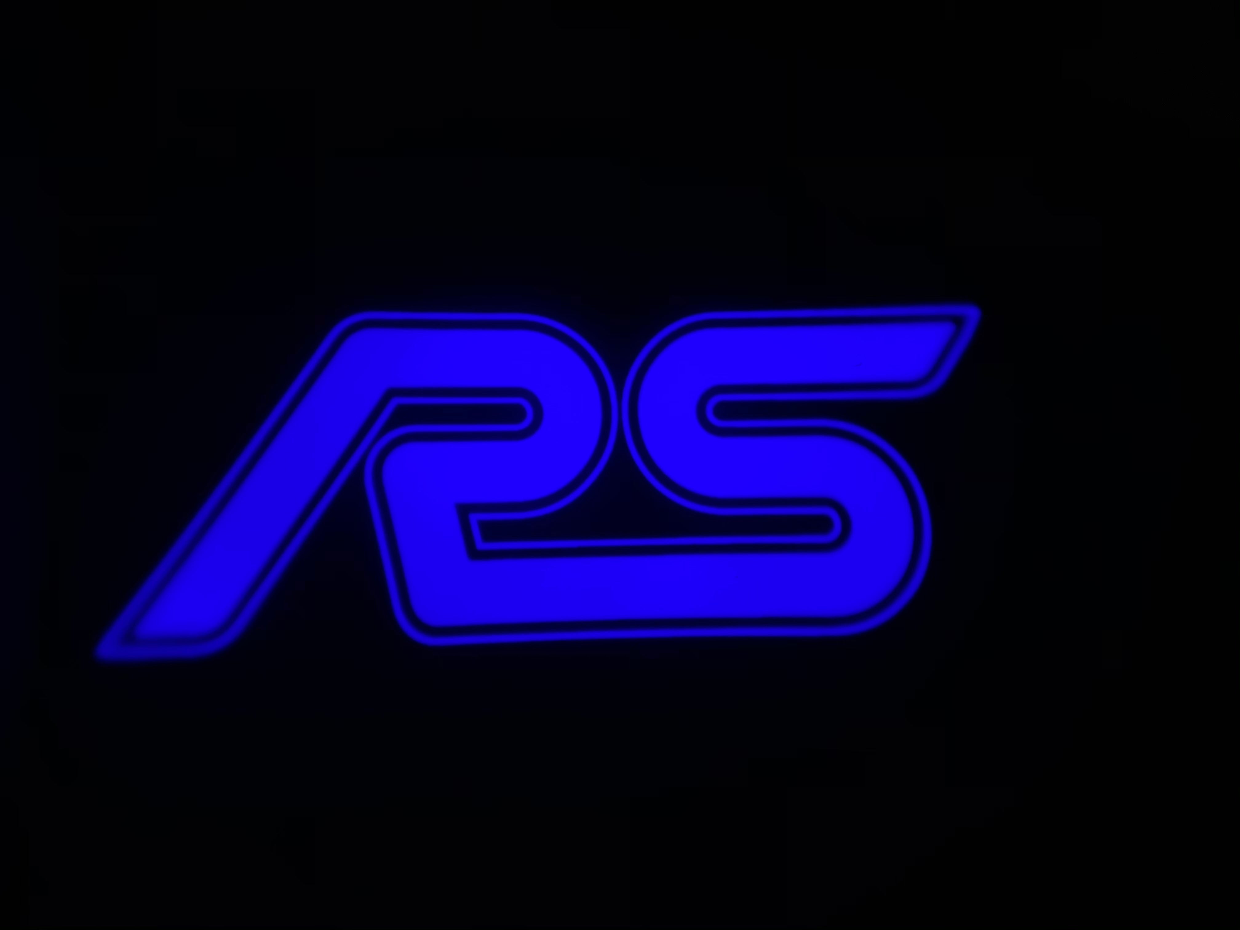 2x Ford Round Mirror light (plug&play) - 24 Logos、mySite、nflplayoffbracketp