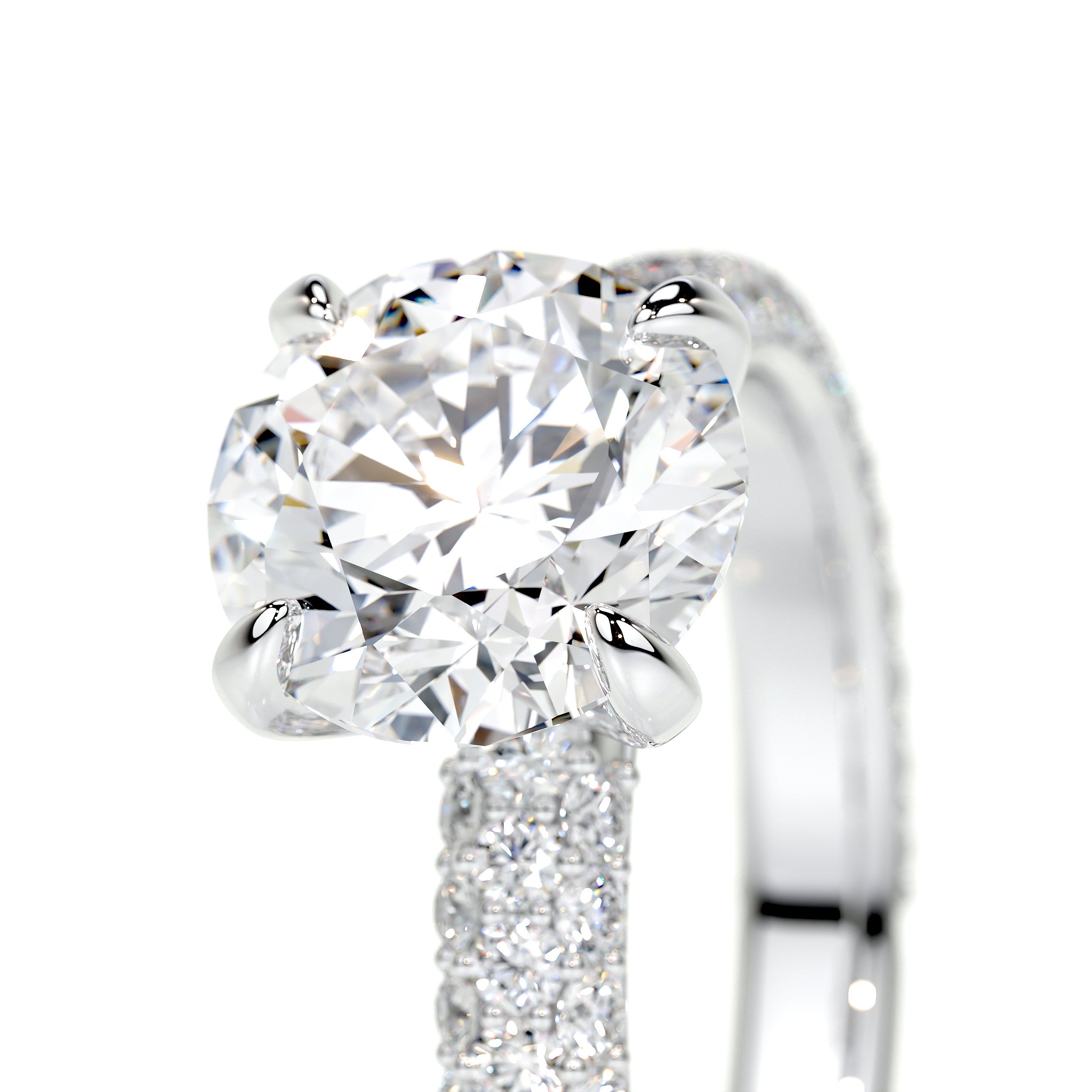 Charlotte Lab Grown Diamond Ring -18K White Gold、mySite、hinf8tx79
