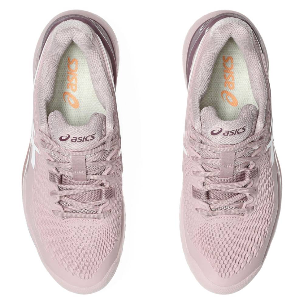 Asics Gel Resolution 9 Women's Tennis Shoe (Watershed Rose/White)