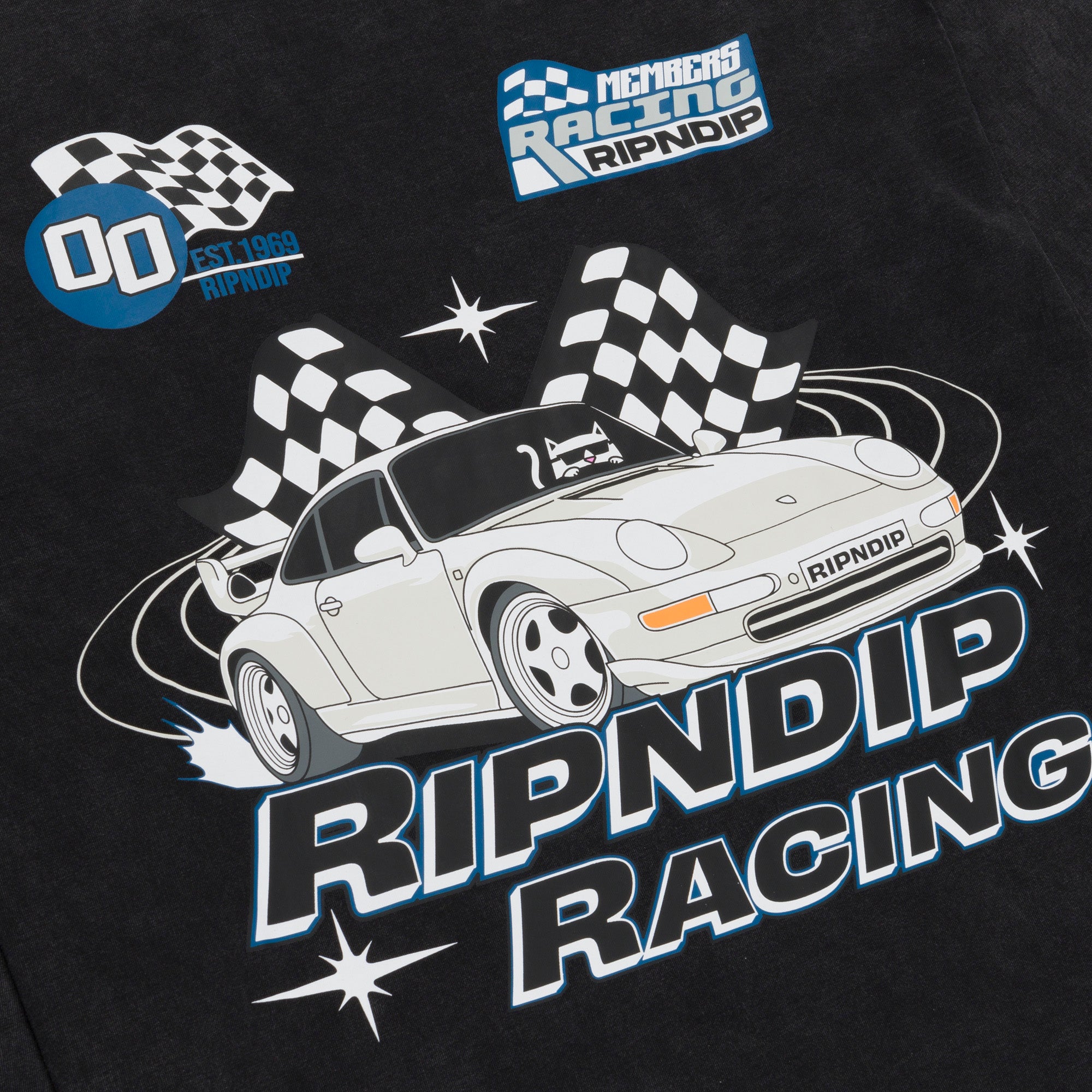  Ripnrace Long Sleeve (Black Wash)、mySite、merchandisen