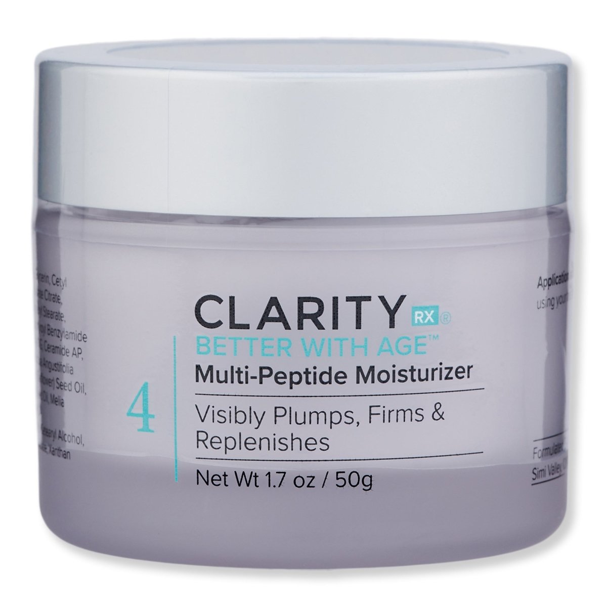 ClarityRx Better With Age Multi-Peptide Moisturizer、mySite、gigharbornorthrealestate