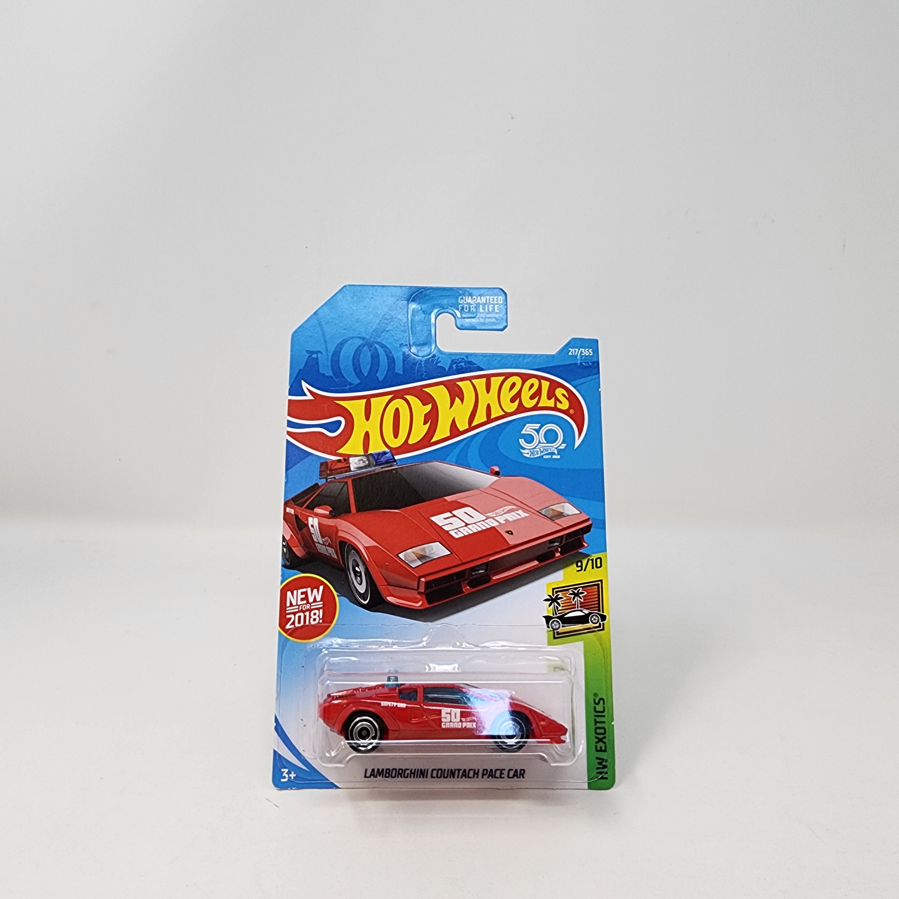 Lamborghini Countach Pace Car #217 * RED * 2018 Hot Wheels、mySite、hgirdovlk