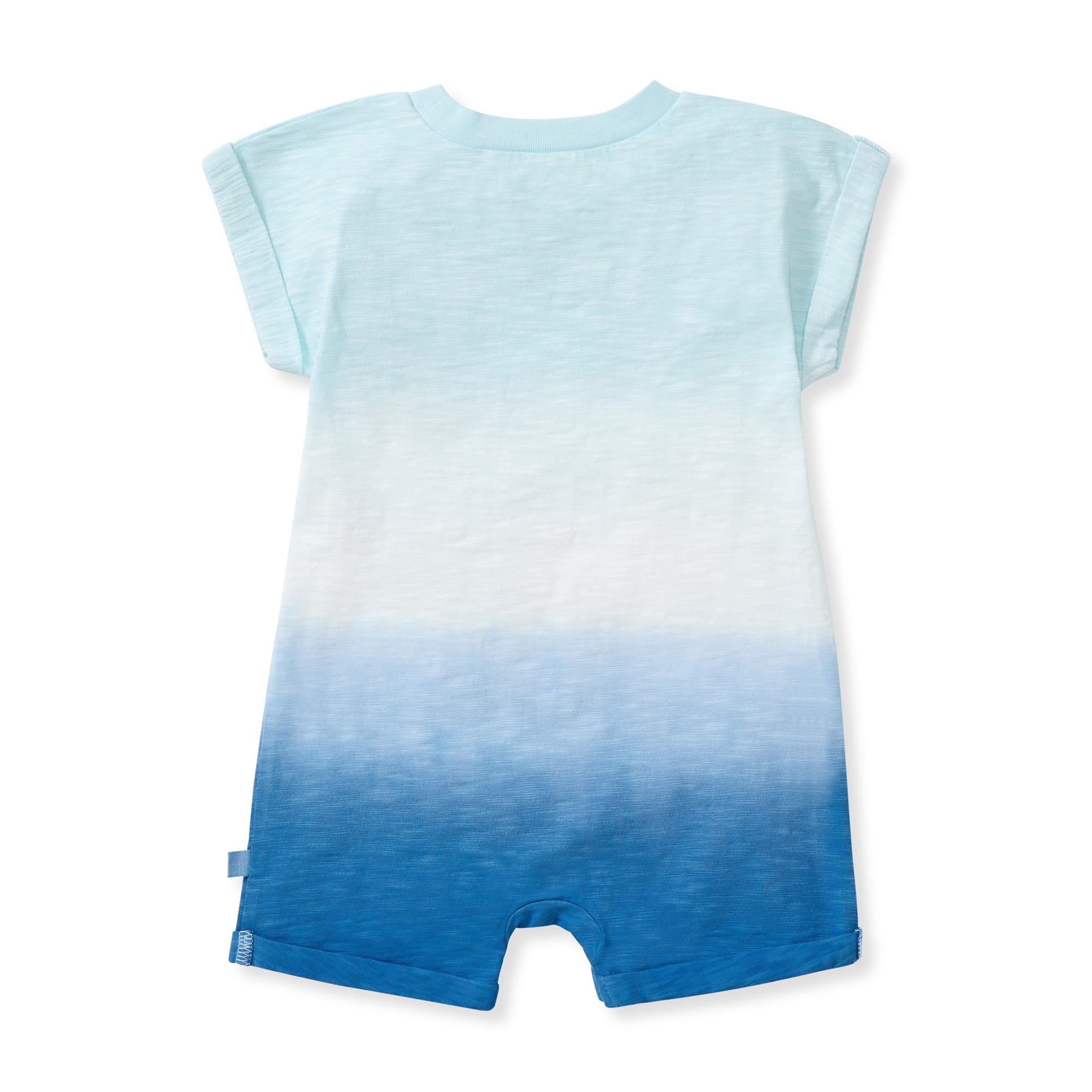Double Dip Dye Organic Baby Boy Romper、mySite、g9winljtr