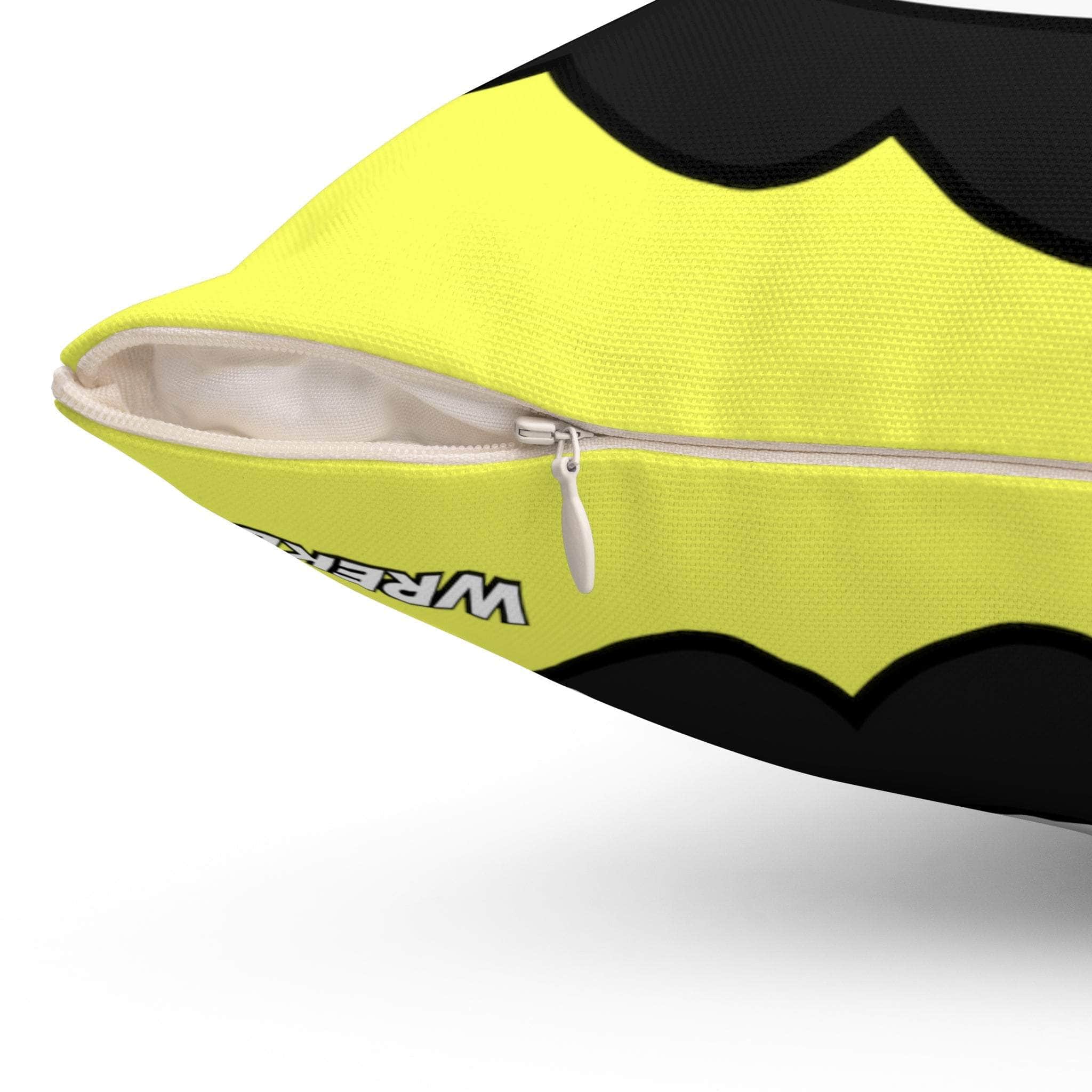  FPV Kaveman Square Pillow by WREKD Co. - Choose Size、mySite、merchandisen