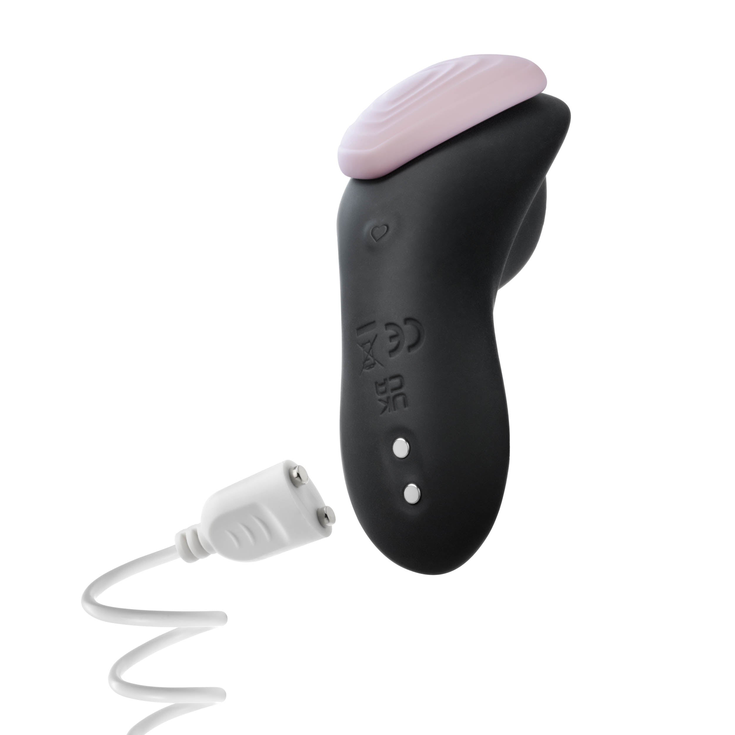 Temptasia By Blush® | Heartbeat Panty Vibrator With 2 Button Wireless Remote Control in Pink - 9 Vibration Modes - Attaches Discreetly、mySite、bottomscart