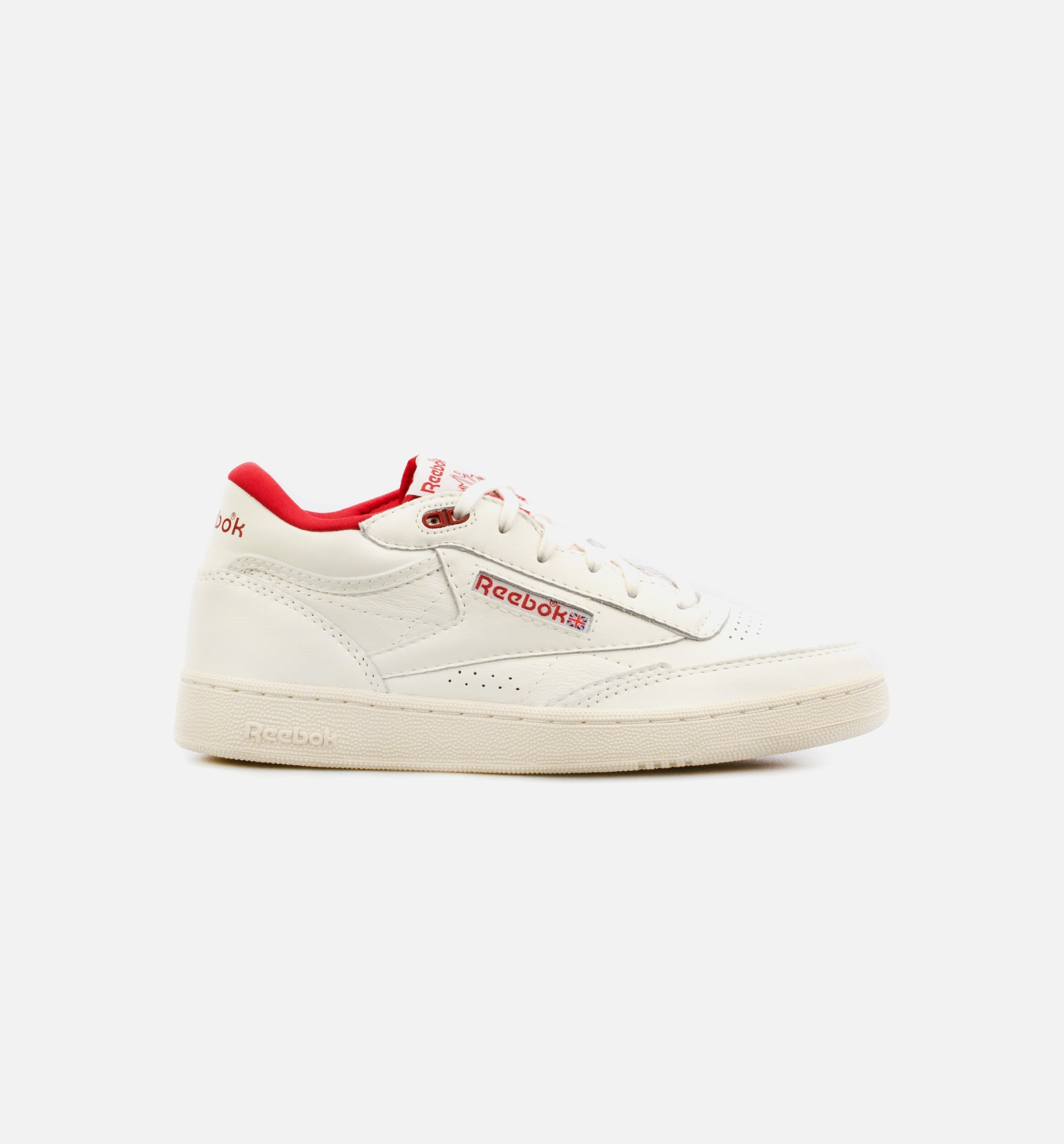Club C Mid II Vintage Mens Lifestyle Shoe - White/Red、mySite、dreamappss