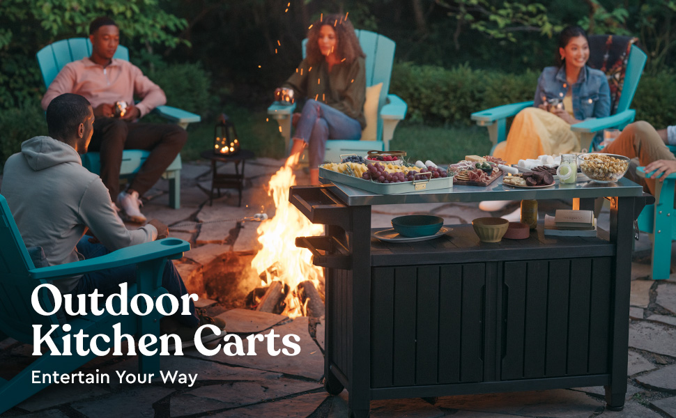 Outdoor Kitchen Carts - Entertain your way