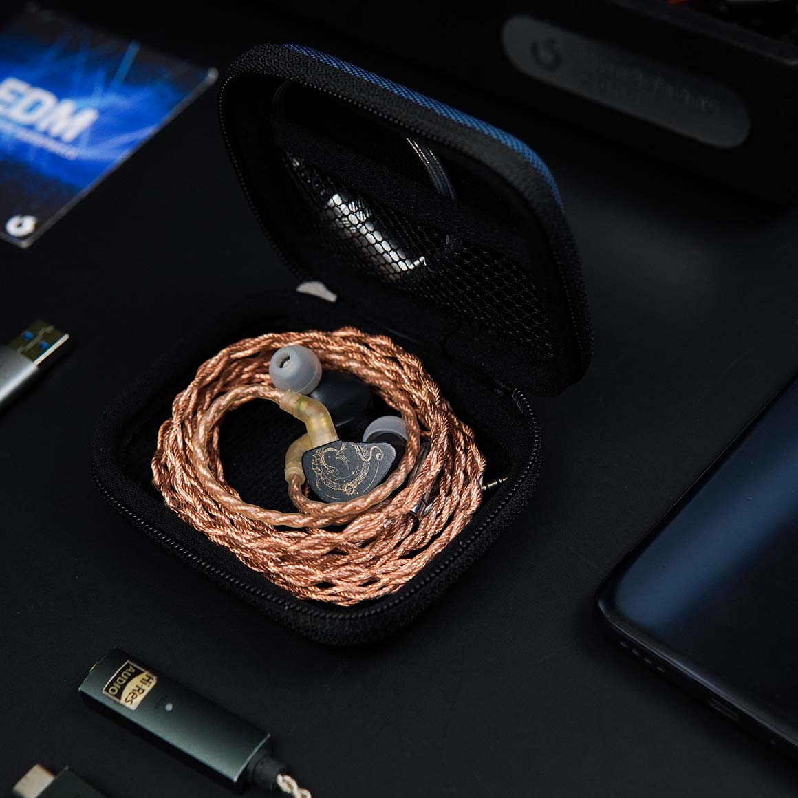  Headphone Zone X ddHiFi - IEM / Earphone Case、mySite、merchandisen