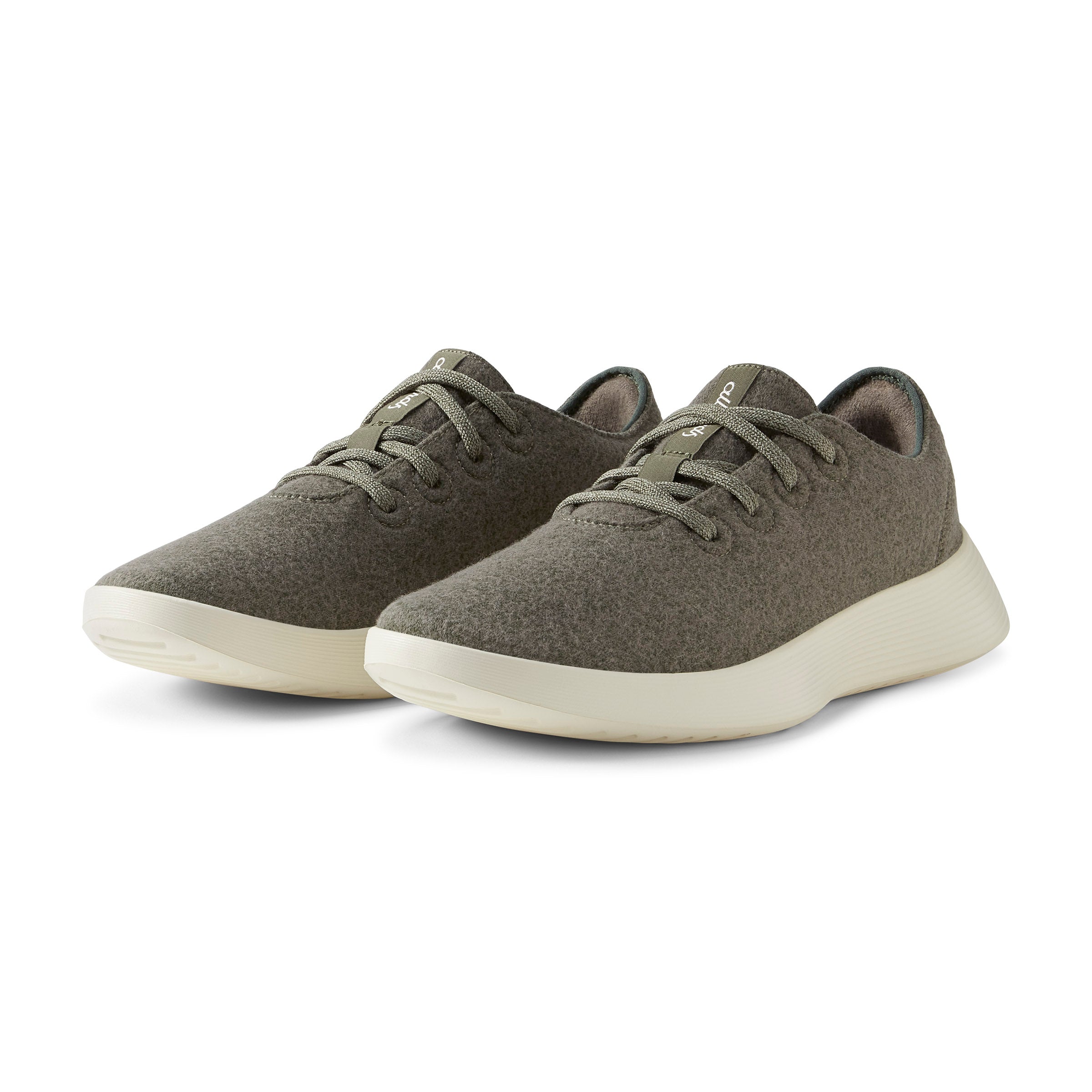  Men's Wool Runner Go - Rugged Green (Stony Cream)、mySite、preschool7hills