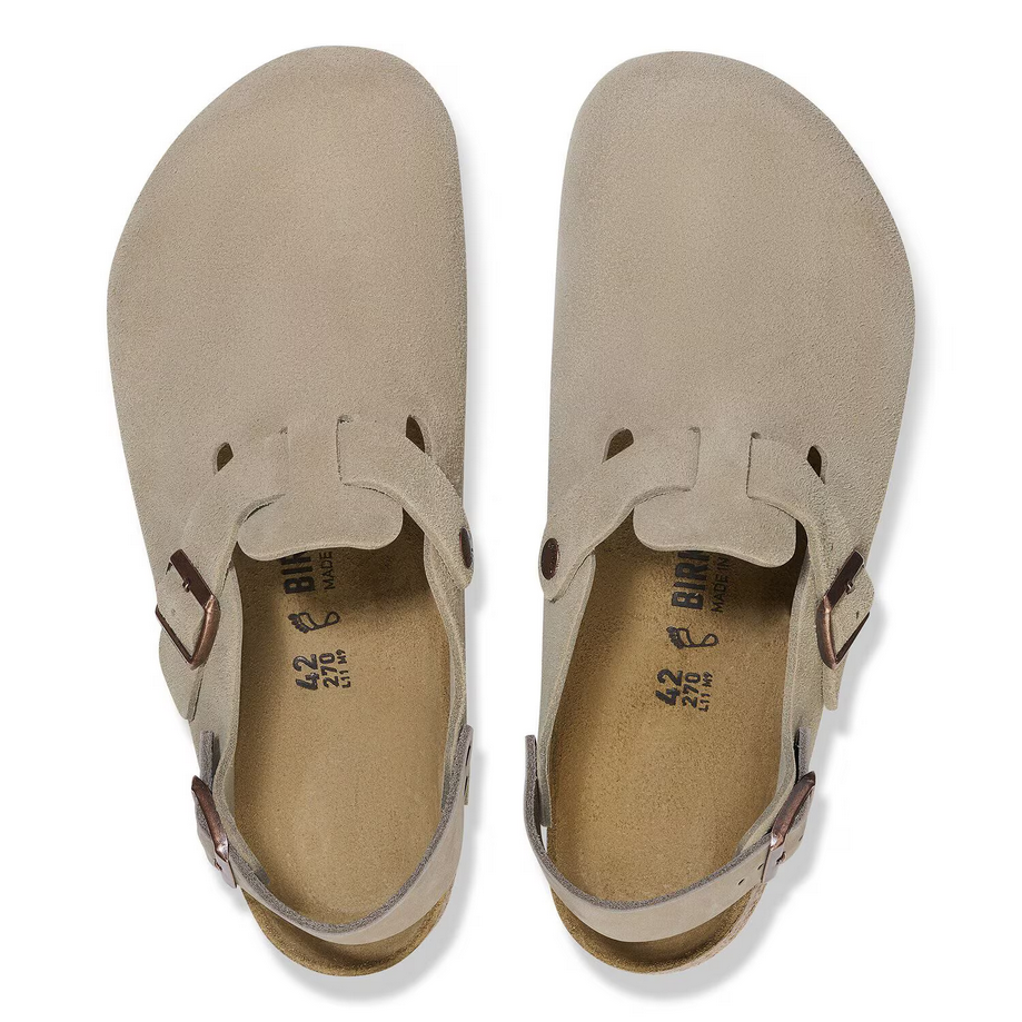  Birkenstock Women's Tokio Clog - Taupe Suede、mySite、preschool7hills
