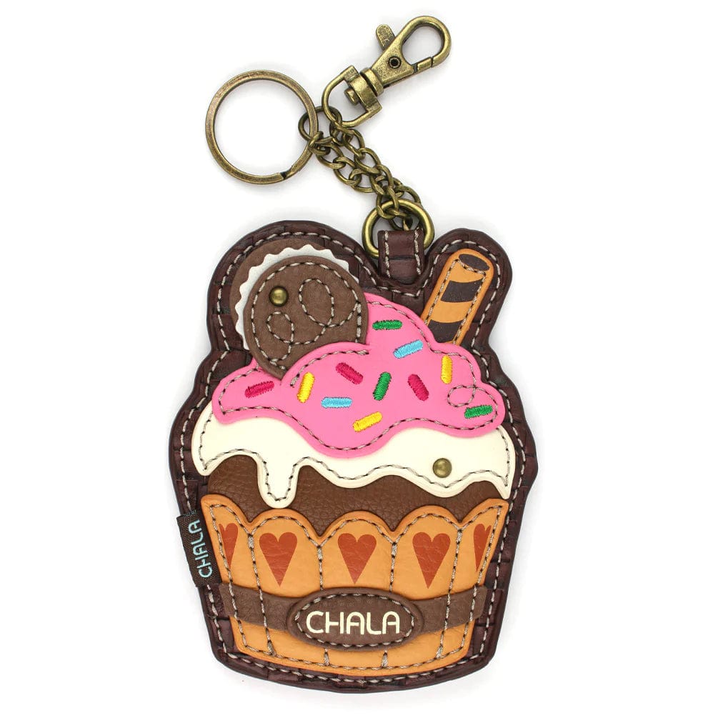 Cupcake Chala Keychain Coinpurse Vegan、mySite、g9winljtr