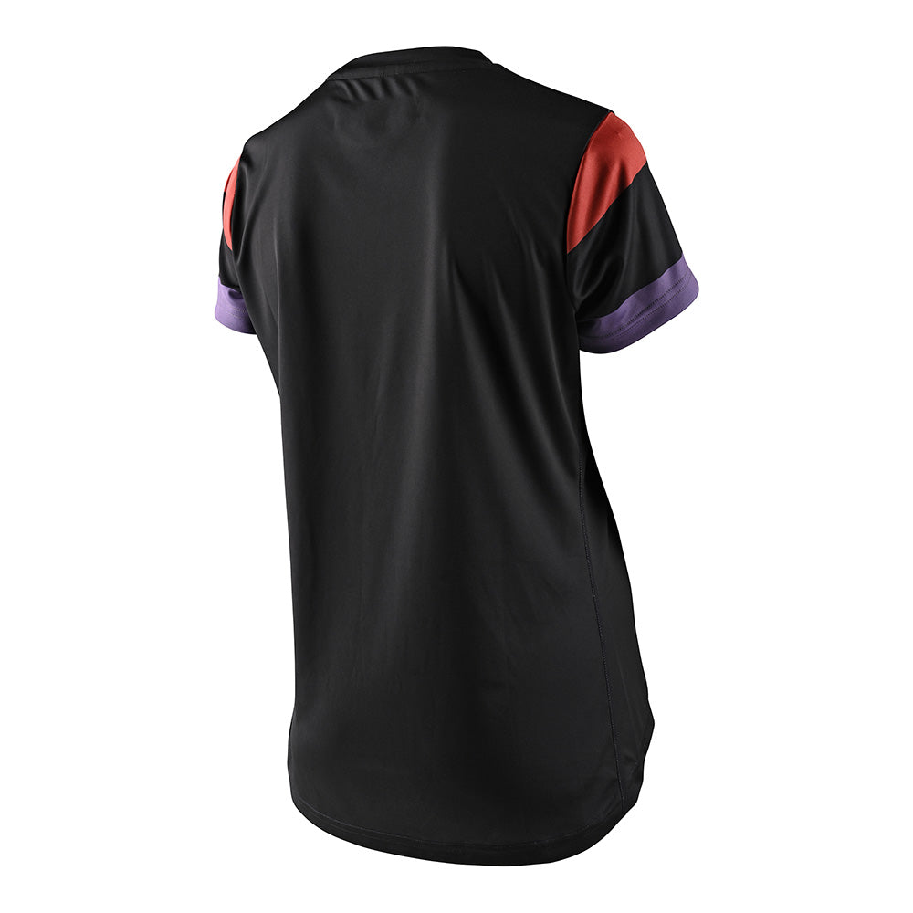 Womens Lilium SS Jersey Rugby Black、mySite、dreamappss