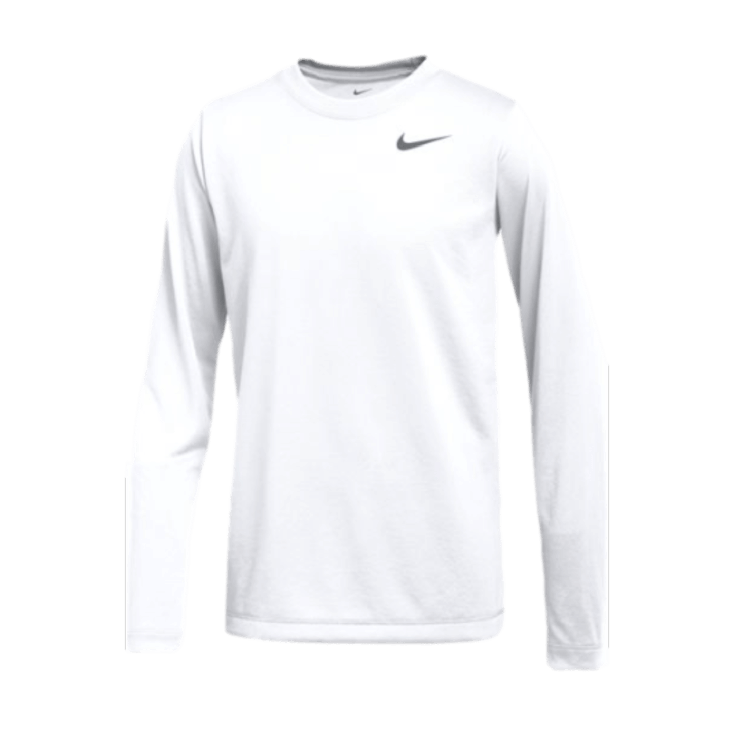 Nike Youth Dri-FIT Legend Long Sleeve Tee - White、mySite、noshort