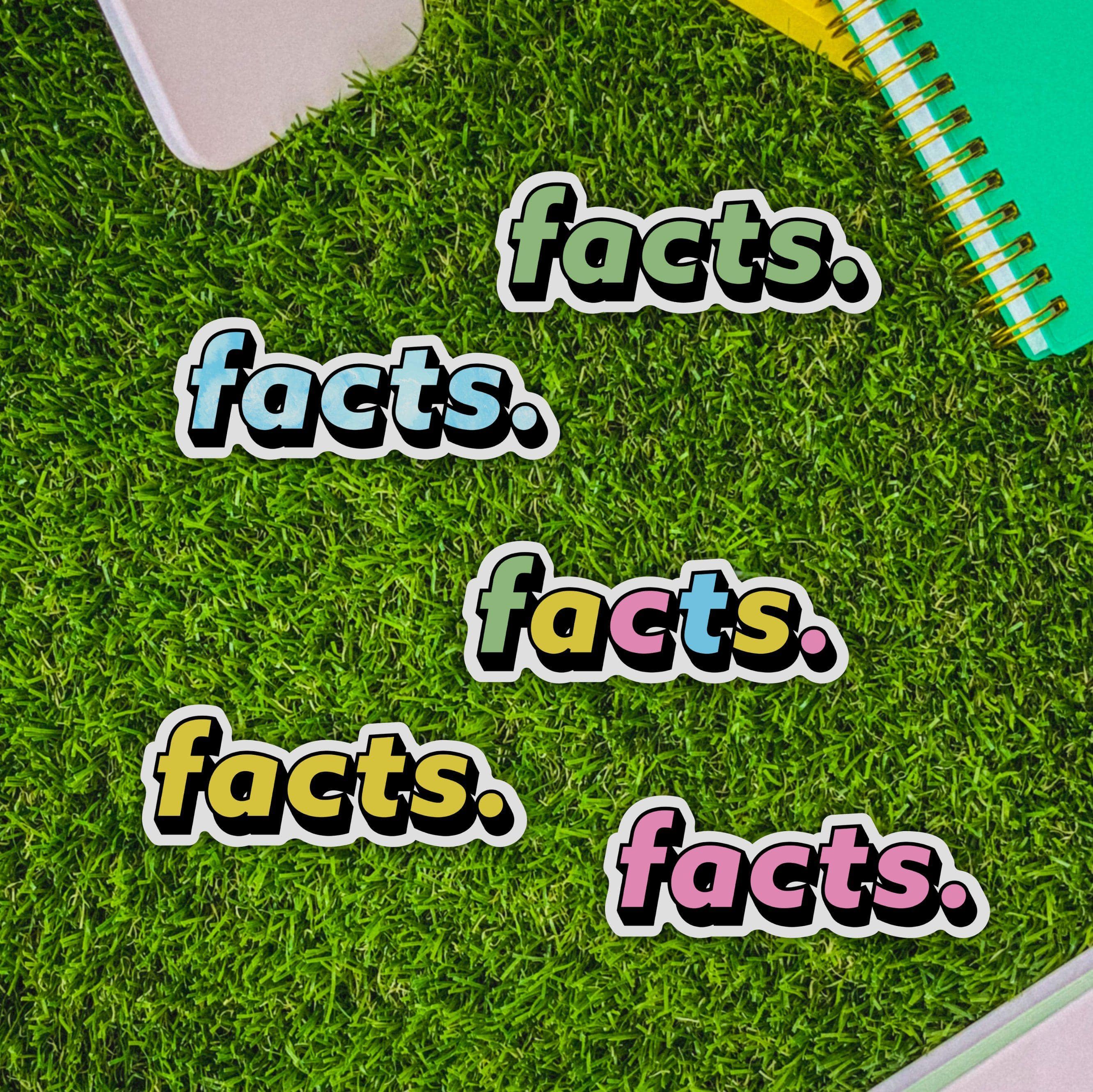  Facts. Italics Aesthetic Sticker 5 Pack、mySite、elrpsem3k