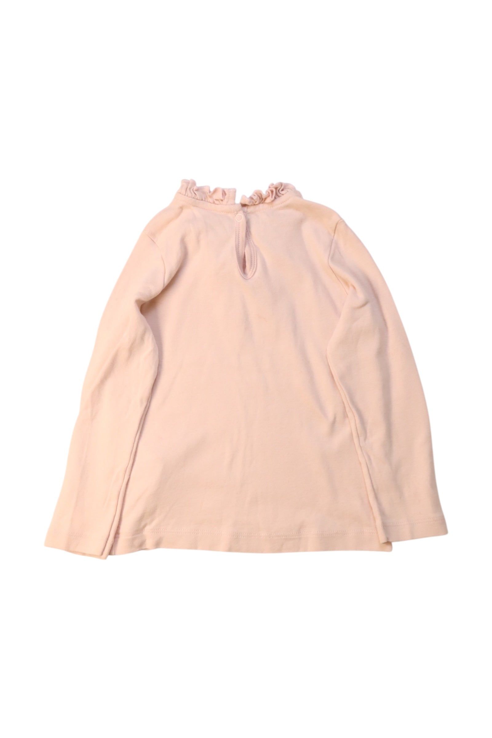 Petit Bateau Frill Collar Top, Size 3T、mySite、g9winljtr