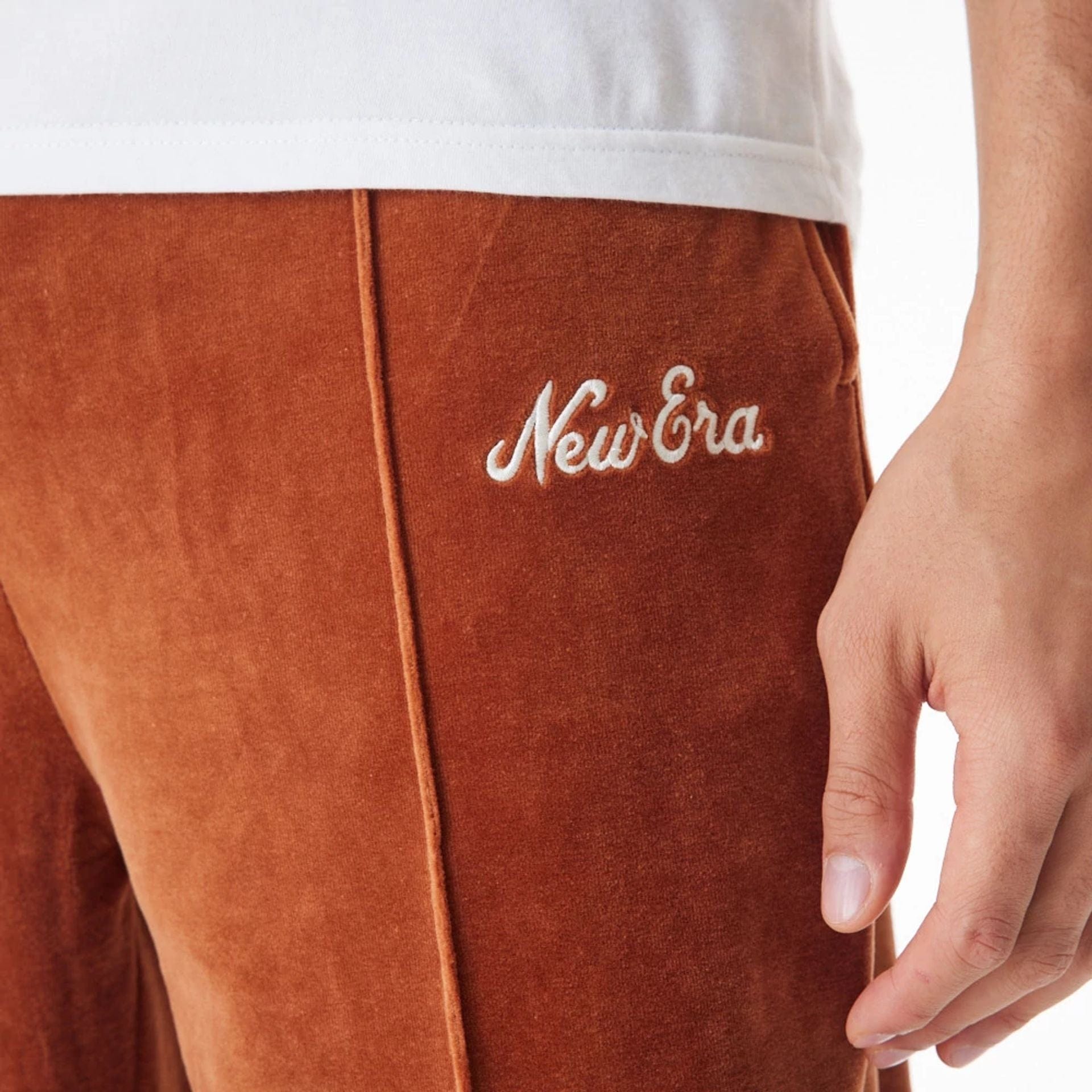 New Era Velour Brown Track Joggers、mySite、vikingsvslions
