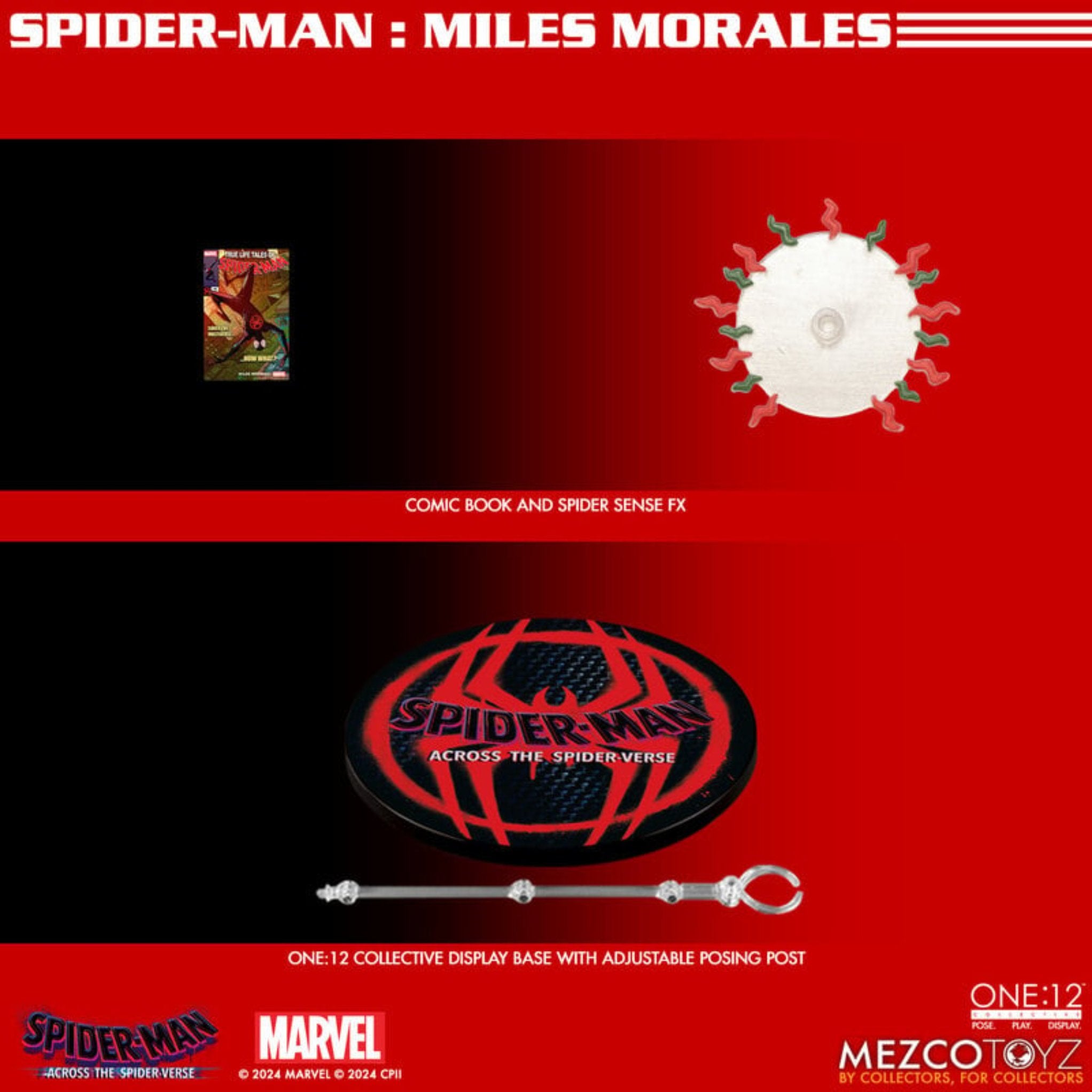 Spider-Man Mezco One:12 Collective Miles Morales、mySite、hgirdovlk