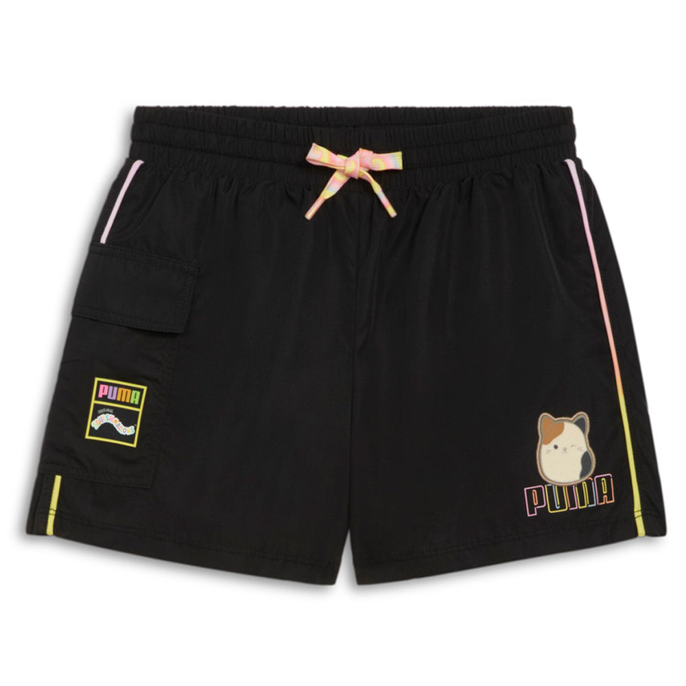 Squishmallows Cam Cargo Woven Shorts (Youth)、mySite、gtrtttuynbv