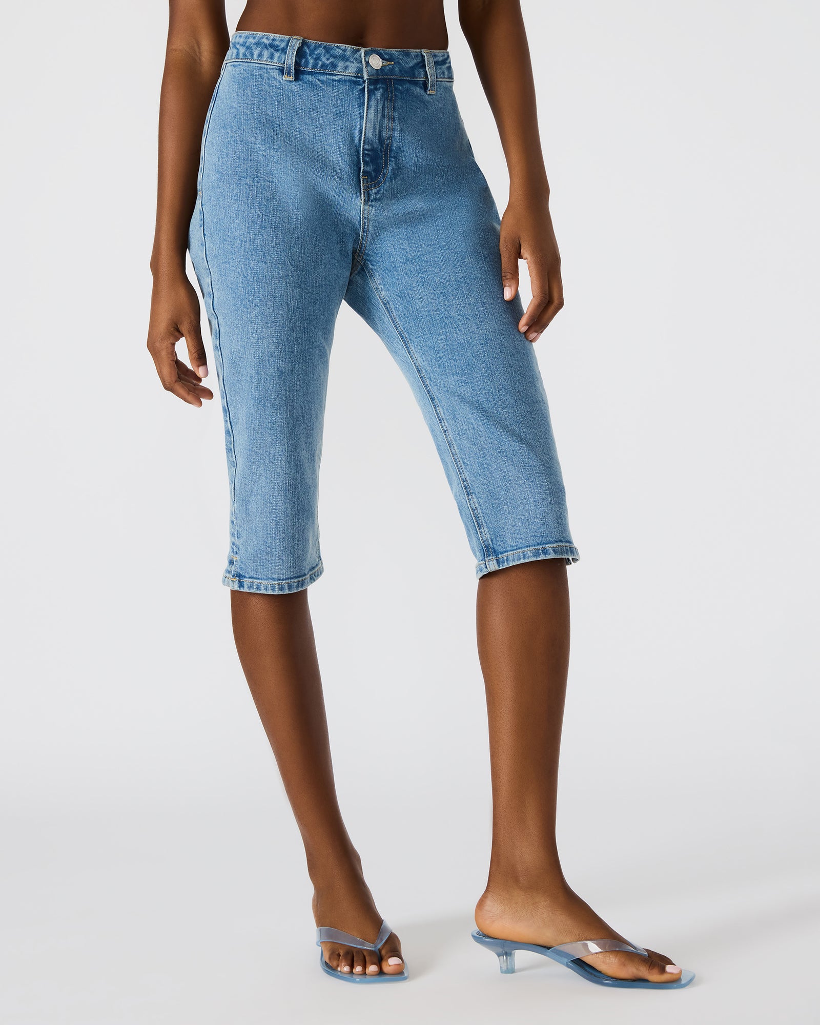 SKINNY RINA DENIM CAPRI PANT、mySite、gtrtttuynbv