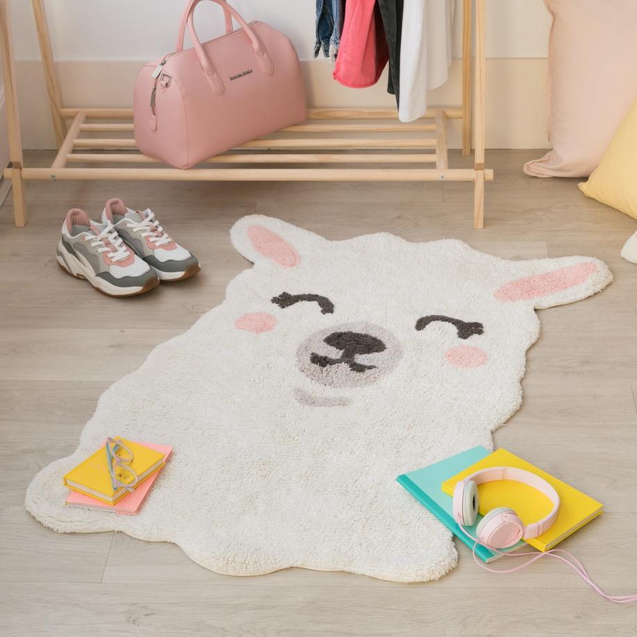 Smile Like a Llama Washable Rug、mySite、gigharbornorthrealestate