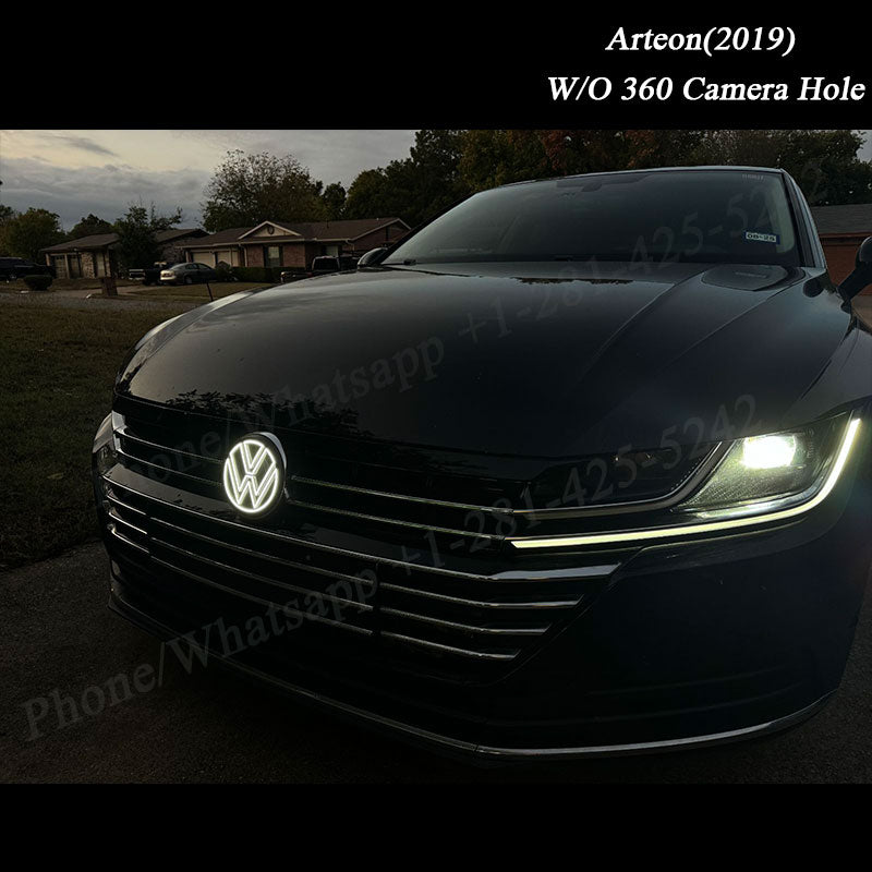 3.5rd Gene VW Light up Emblem for Arteon (2017-2020) (Compatible with ACC/radar for Emergency Braking)、mySite、nflplayoffbracketp