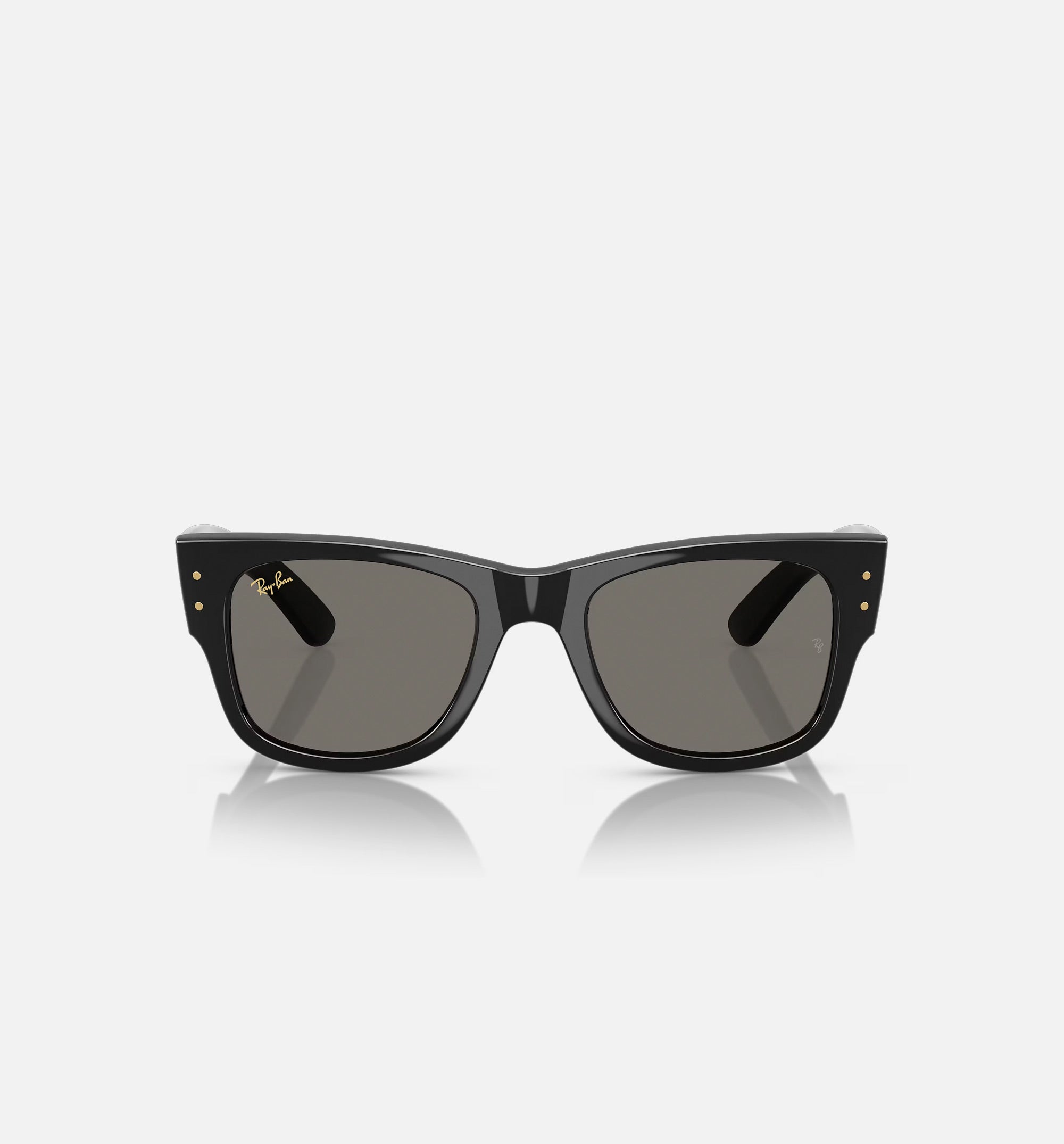 Mega Wayfarer Asap Mens Sunglasses - Black/Gold、mySite、i-lightchina