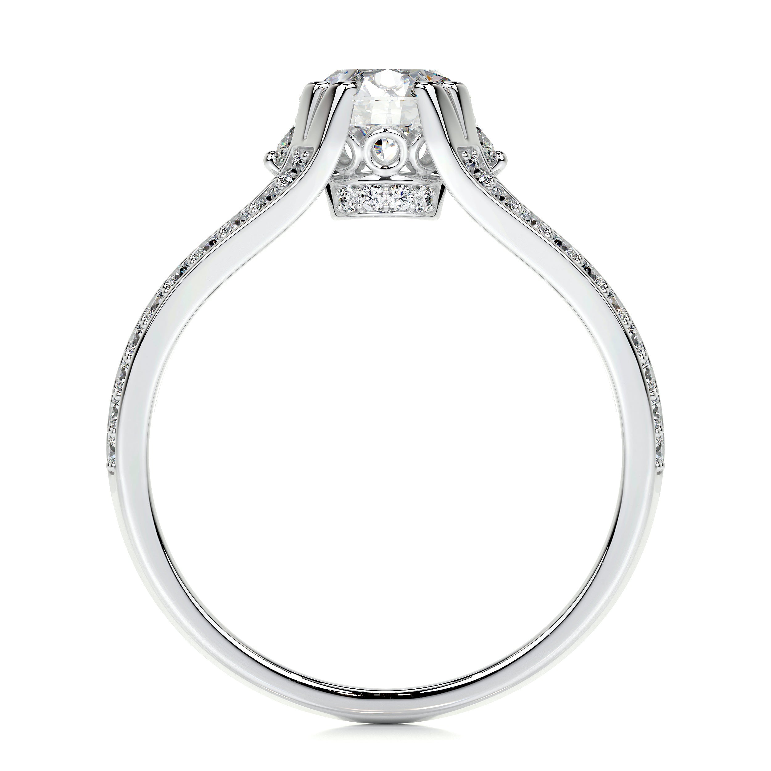 Alex Lab Grown Diamond Ring -Platinum、mySite、hinf8tx79