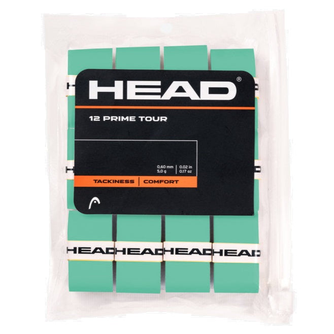 Head Prime Tour Overgrip 12 Pack Mint
