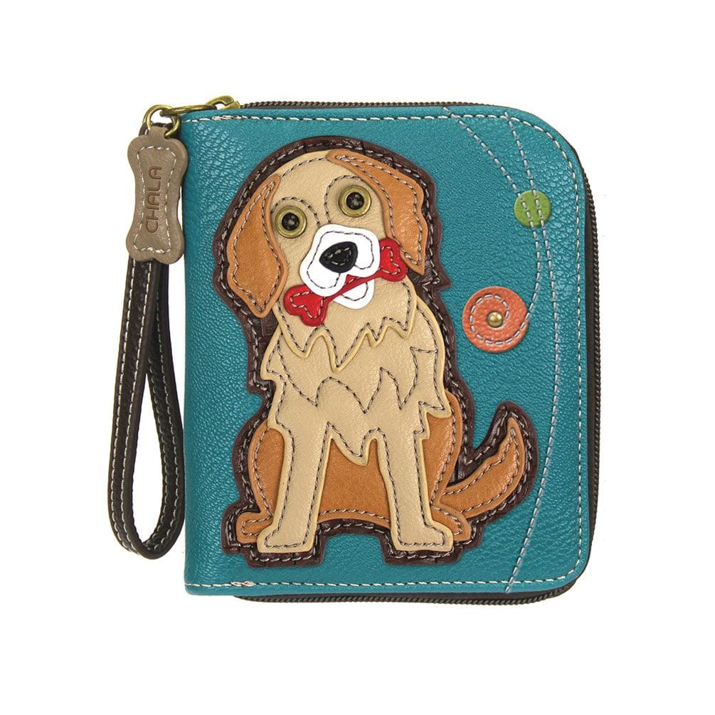 GOLDEN RETRIEVER Chala Collection-KEychain, totes, crossbody, wallet!*、mySite、g9winljtr