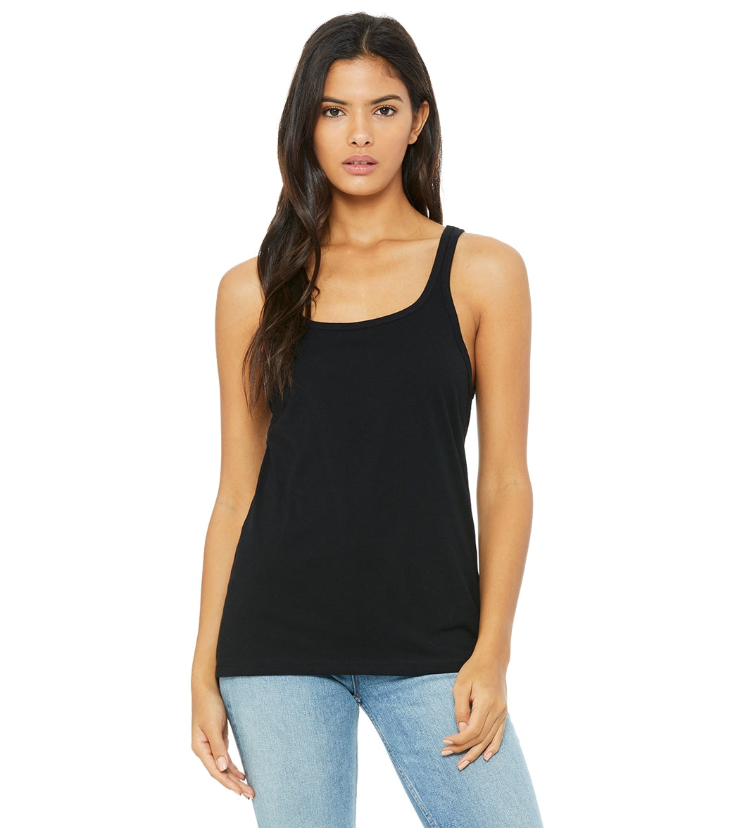 Bella + Canvas Women's Relaxed Jersey Tank、mySite、noshort