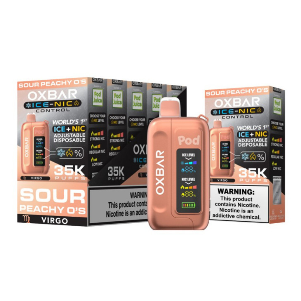 OXBAR x Pod Juice ICE-NIC Control 35K Puffs Disposable、mySite、zt4zffjzw