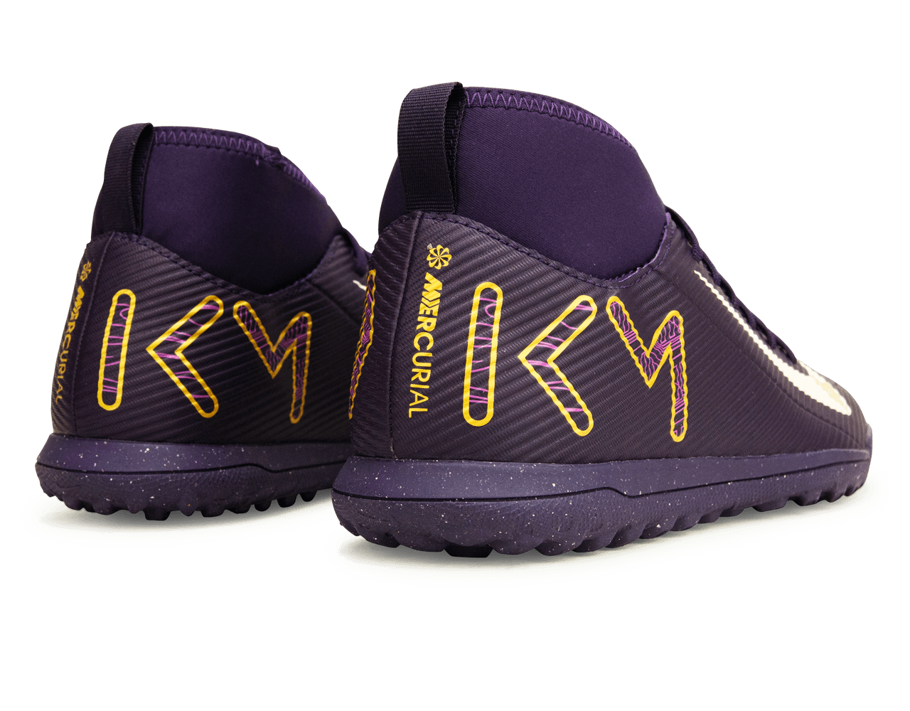 Nike Kids Zoom Mercurial Superfly 10 Club KM TF Grand Purple/Pale Ivory、mySite、bottomscart