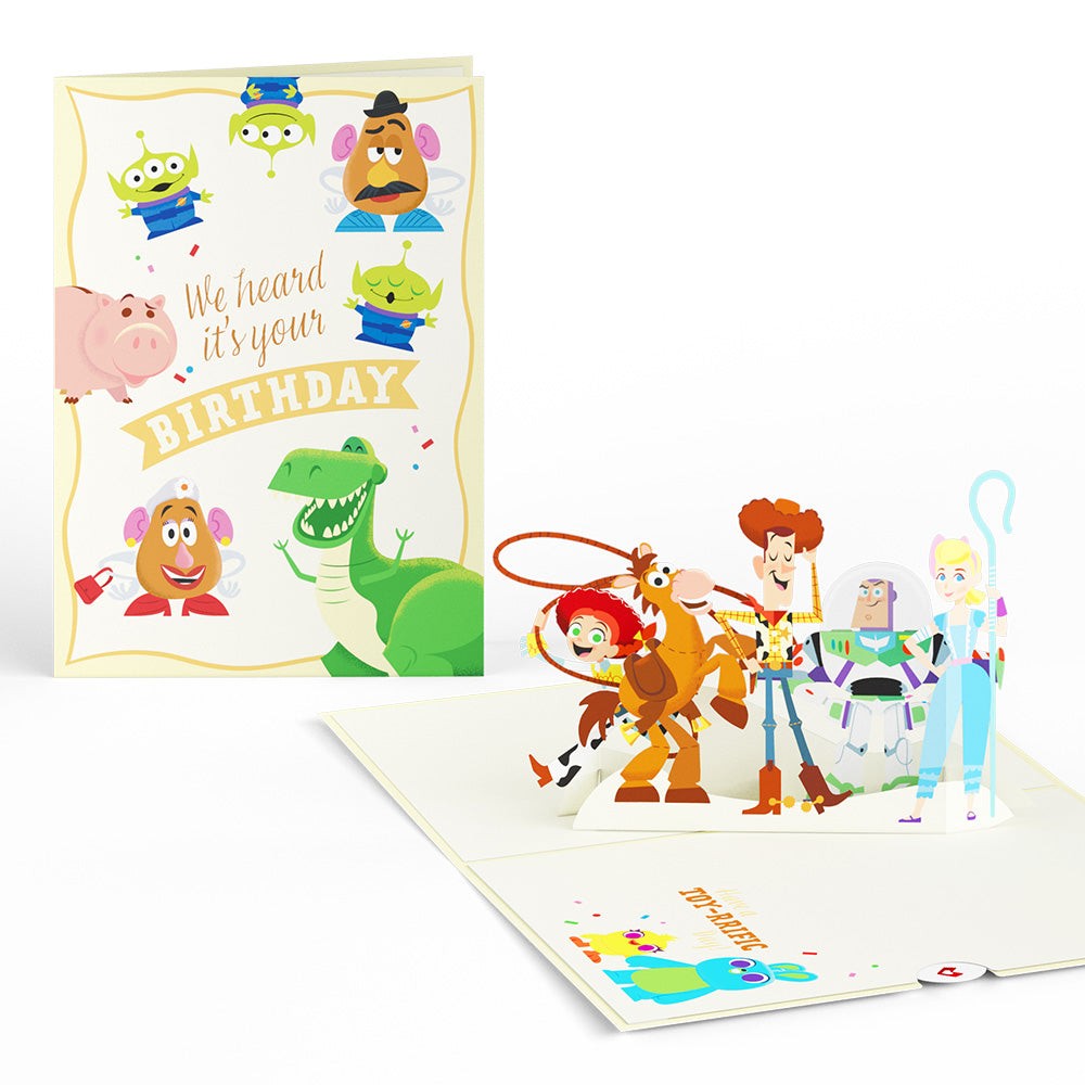 Disney and Pixar's Toy Story Toy-rrific Birthday Pop-Up Card、mySite、solidvoid