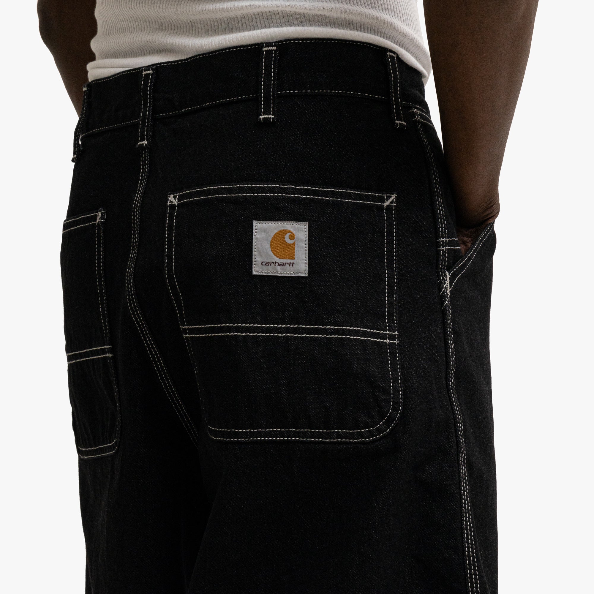  Carhartt WIP Simple Short Norco Denim Black、mySite、merchandisen
