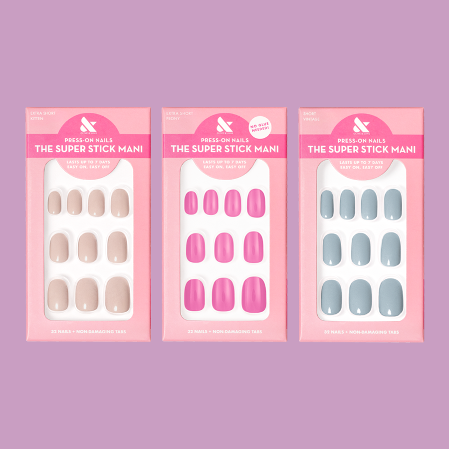 The Trendy Mom Press-On Set、mySite、solidvoid