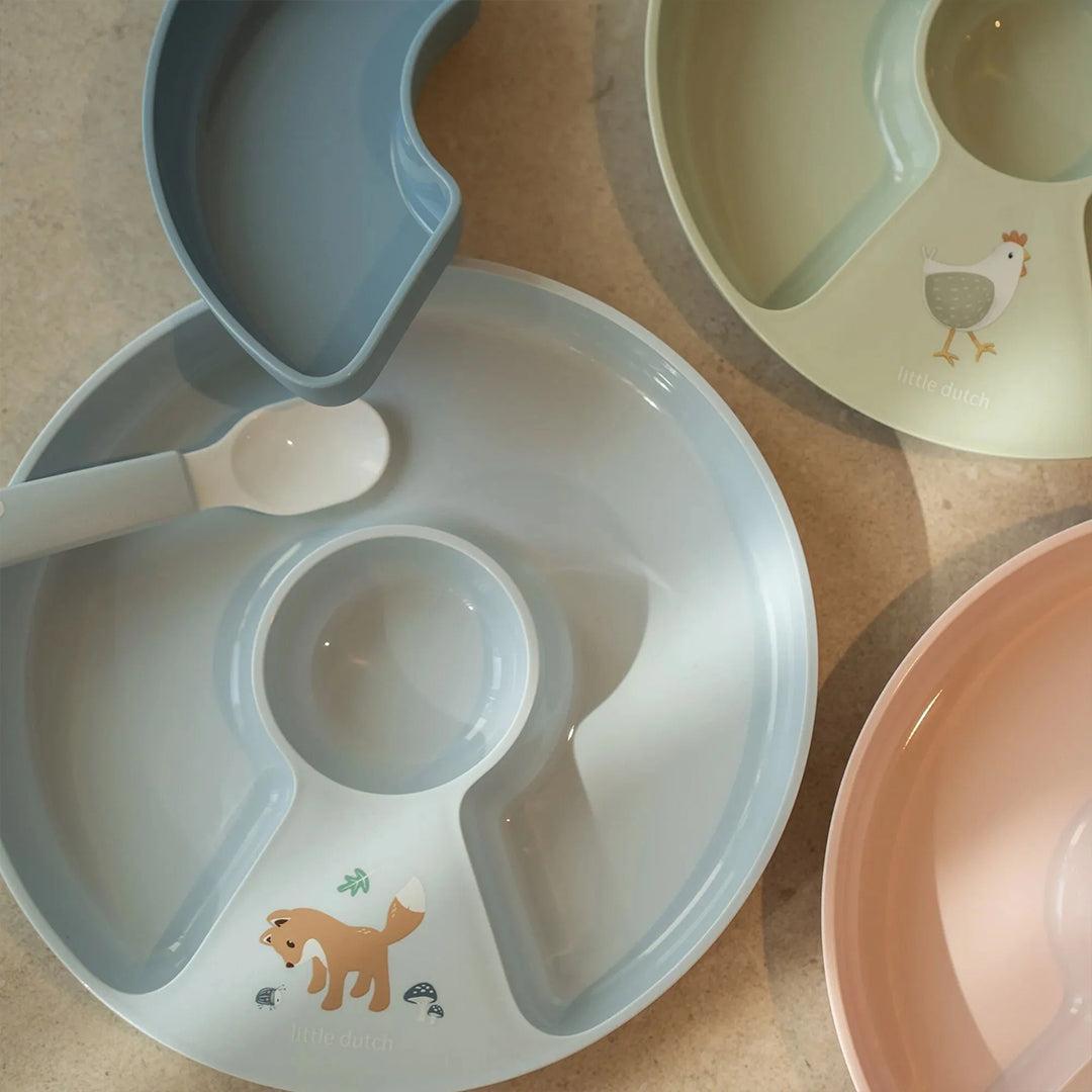  Little Dutch Divider Plate Mepal Mio - Blue、mySite、merchandisen