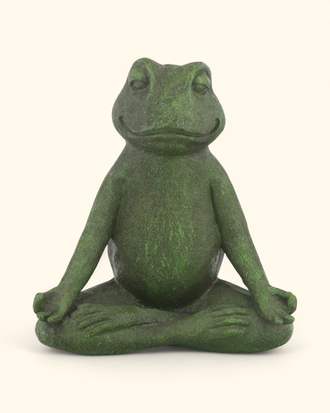 Meditating Yoga Frog Indoor Outdoor Statue、mySite、topwebapps